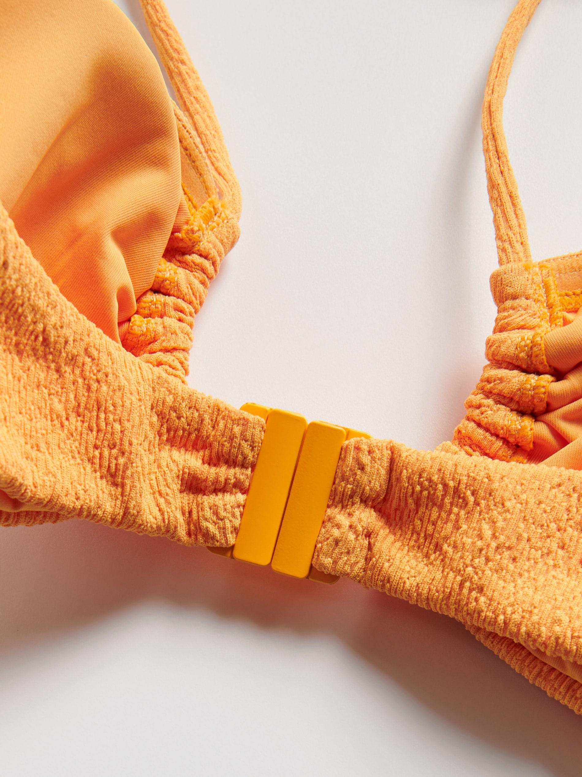 Yellow Beachwear Top, Yellow, large image number 6
