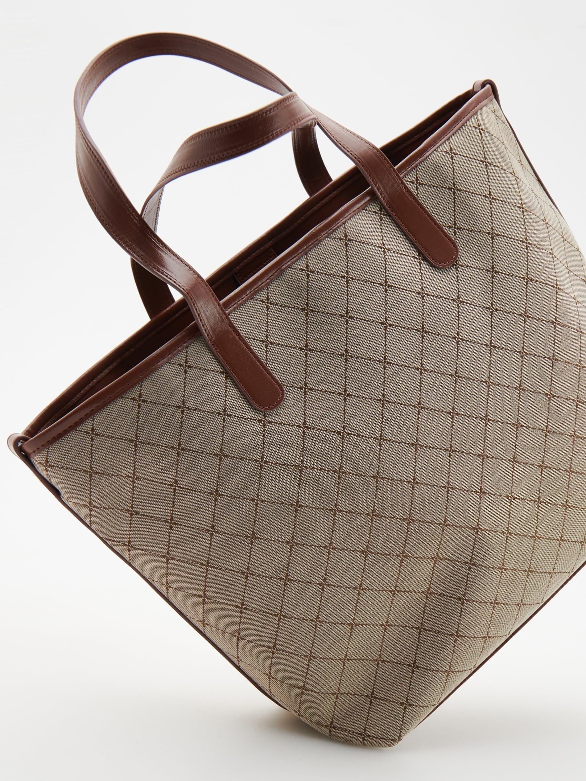 Multicolour Jacquard Shopper Bag, Multicolor, large image number 3