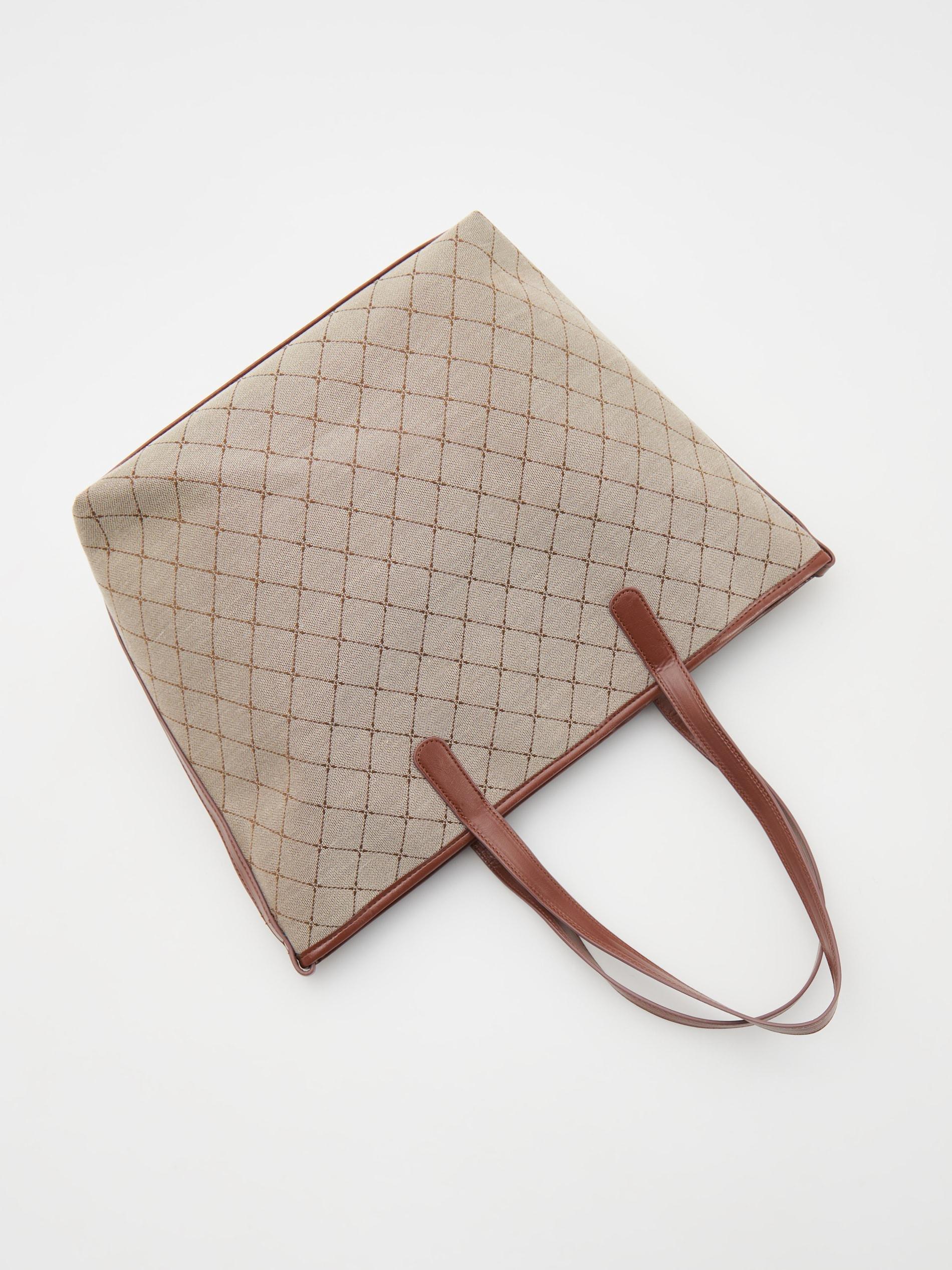 Multicolour Jacquard Shopper Bag, Multicolor, large image number 4