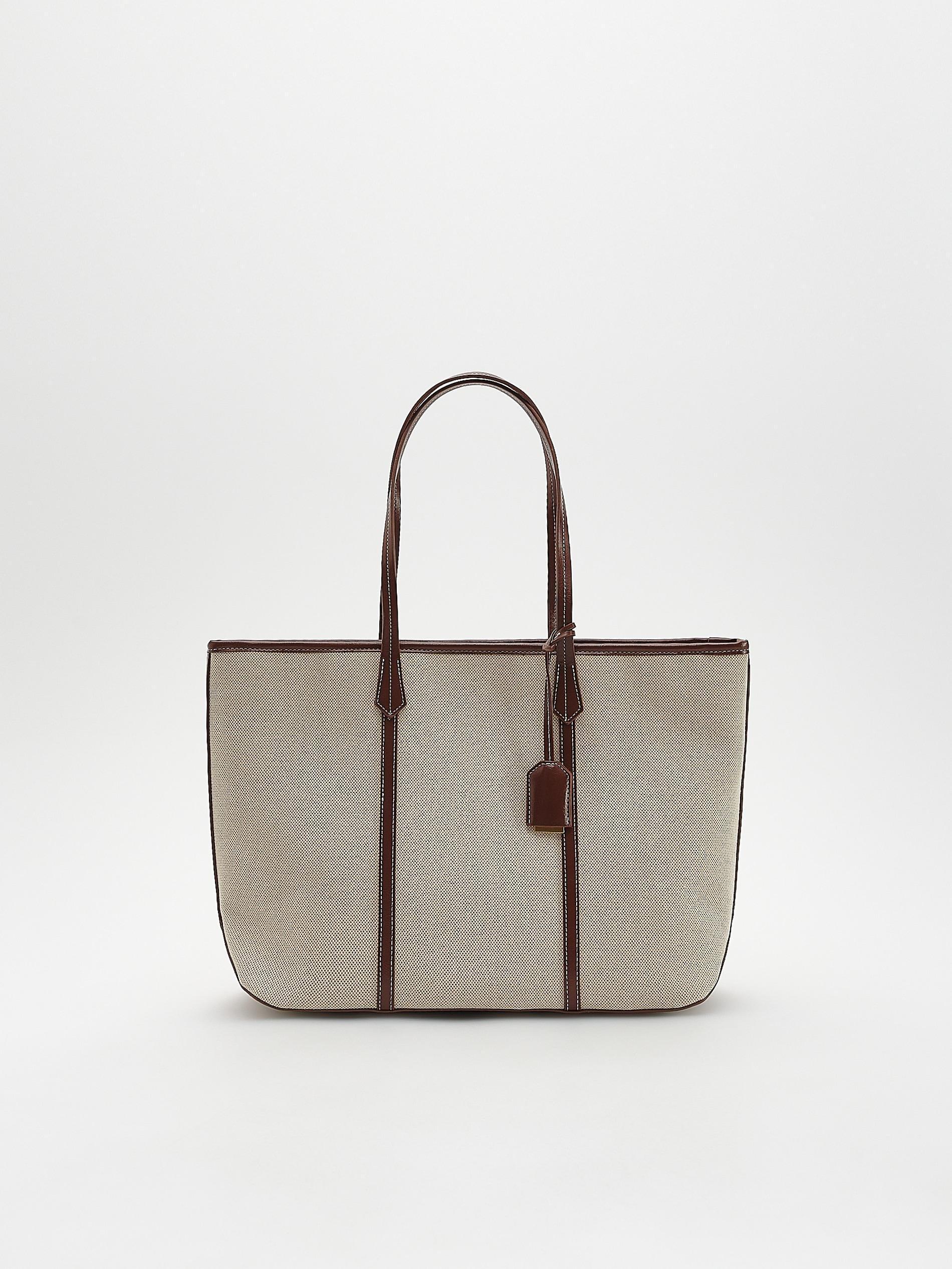 Reserved - Cream Jacquard Handbag