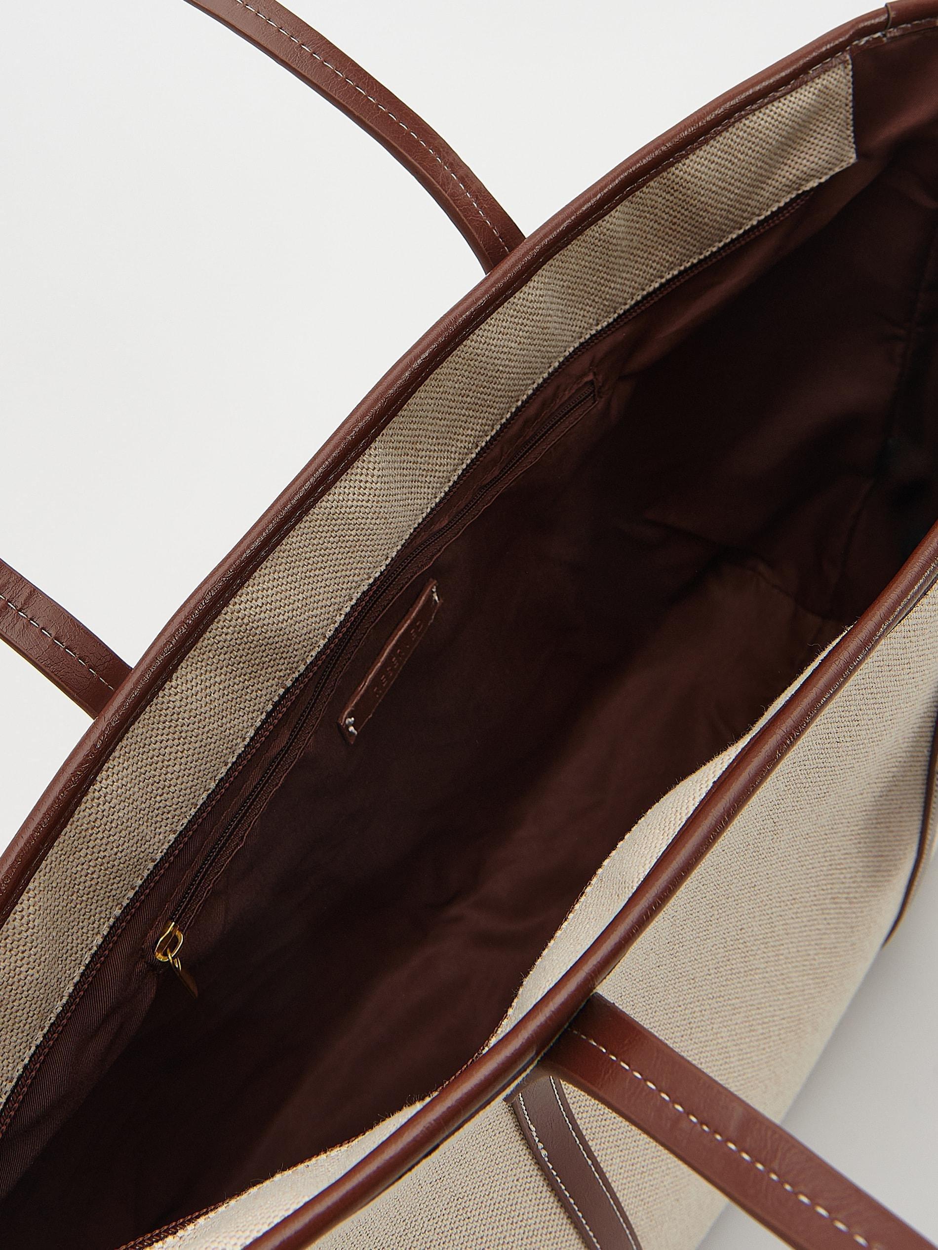 Reserved - Cream Jacquard Handbag