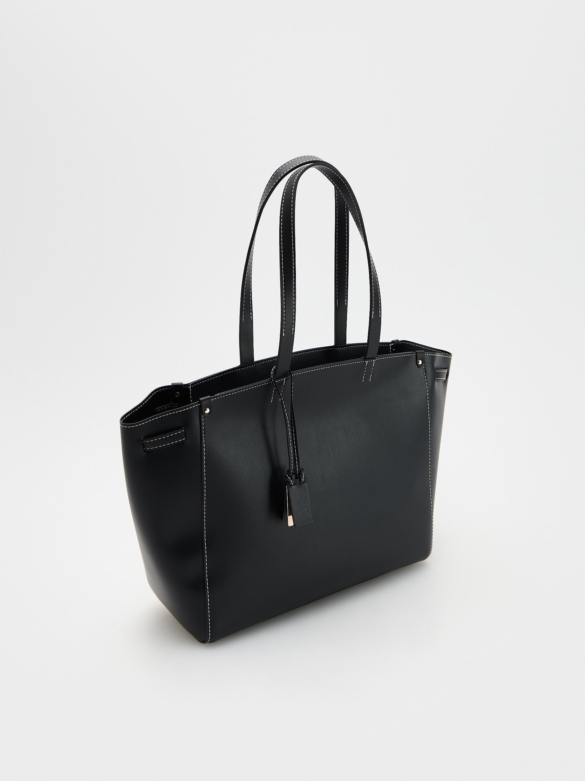 black LADIES` BAG, Black, large image number 2