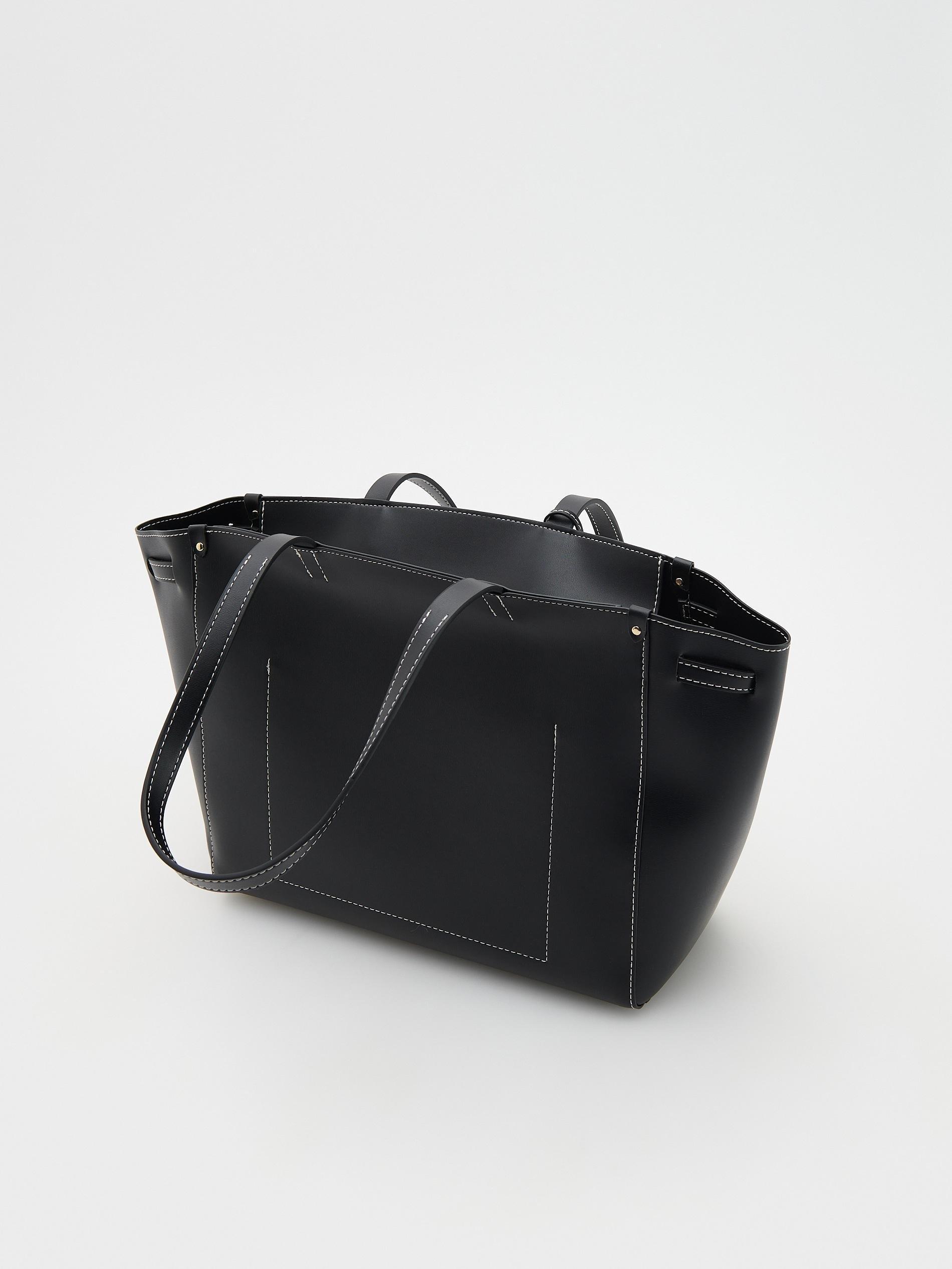 black LADIES` BAG, Black, large image number 3