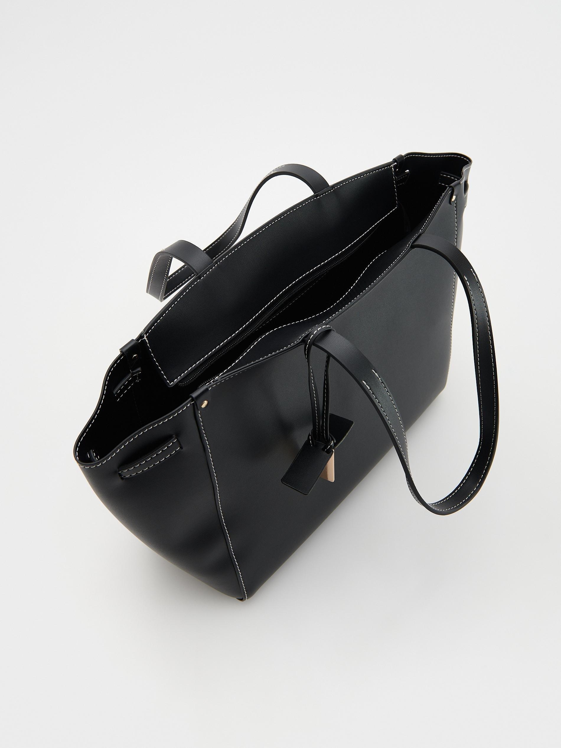 black LADIES` BAG, Black, large image number 5