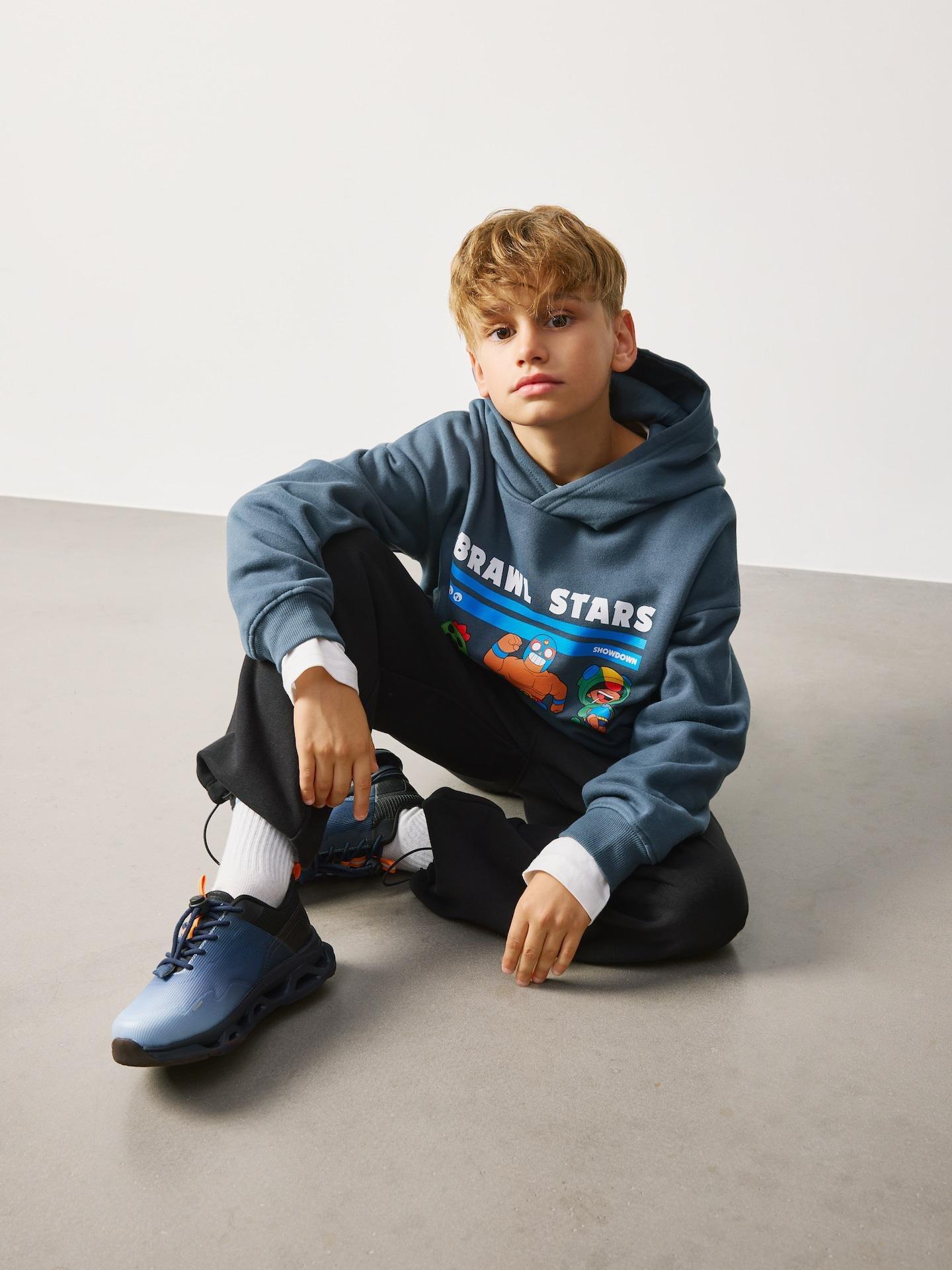 Green Brawl Stars Sweatshirt, Turquoise, large image number 4