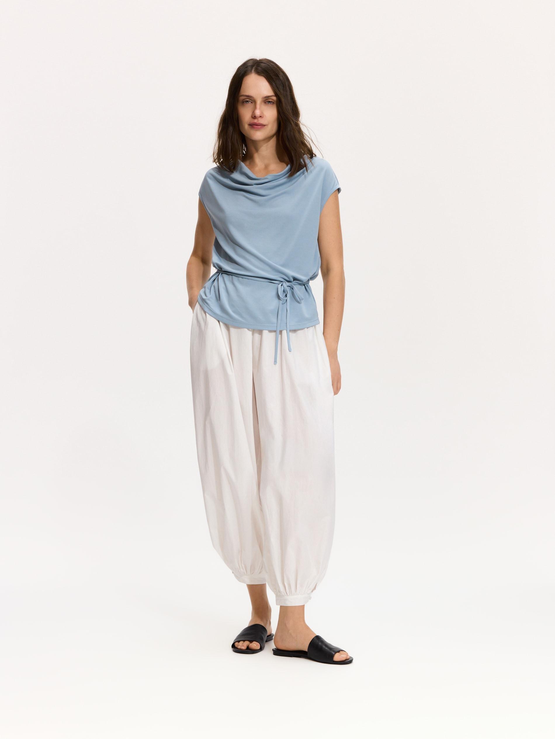Blue Modal Rich Top, Blue, large image number 2