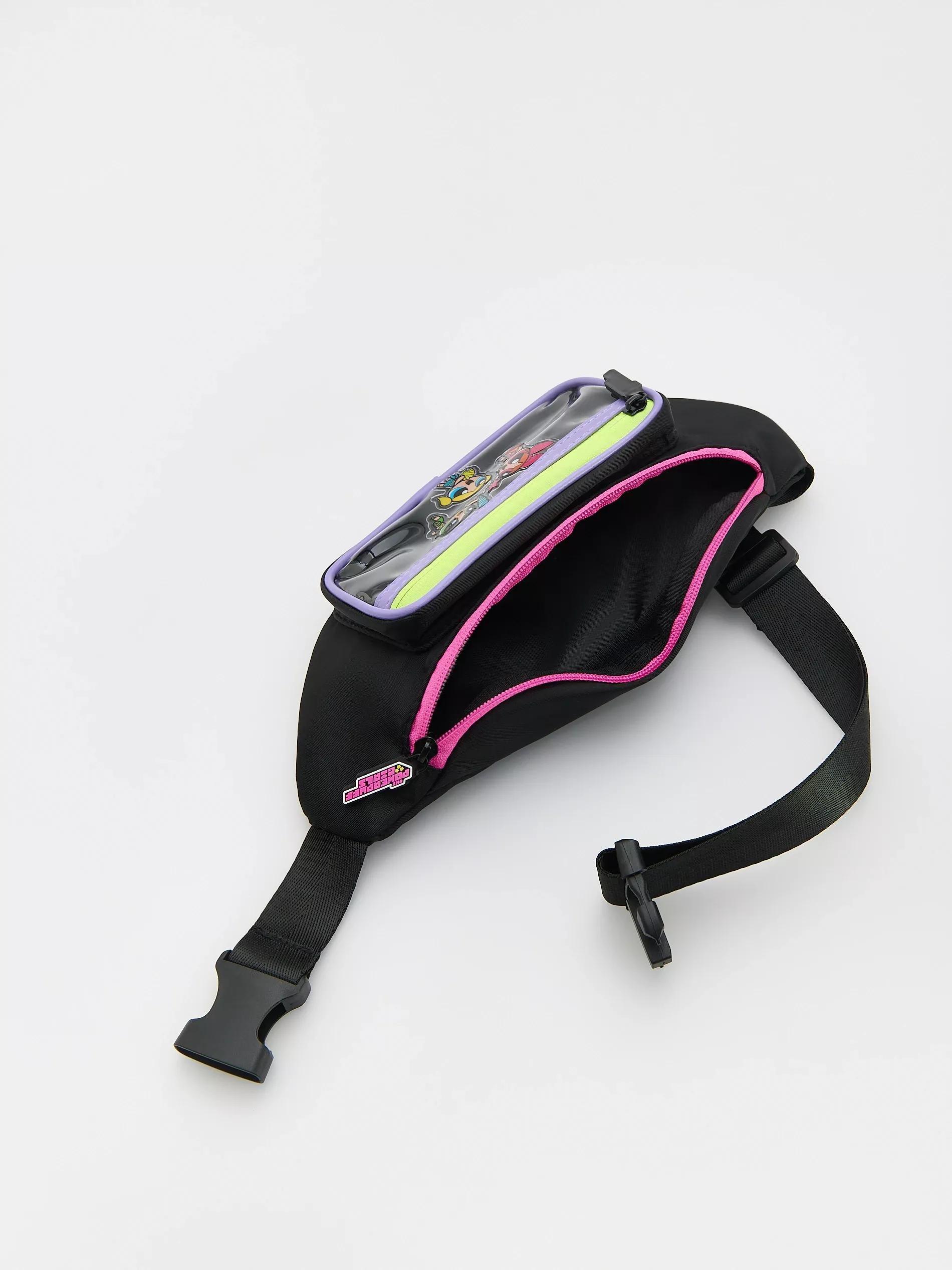 BLACK Powerpuff Girls pouch, Black, large image number 2