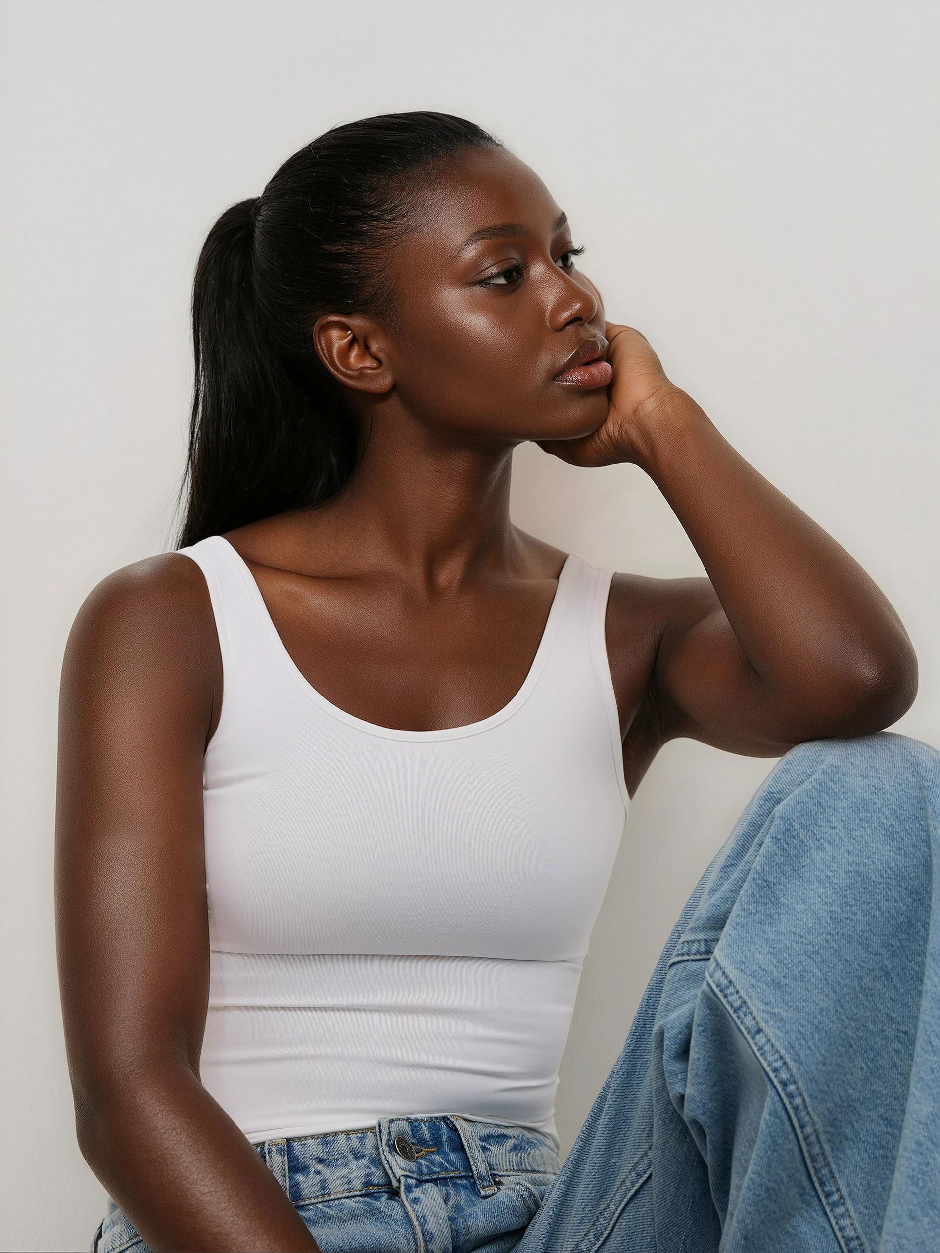 White Strap Body, White, large image number 0