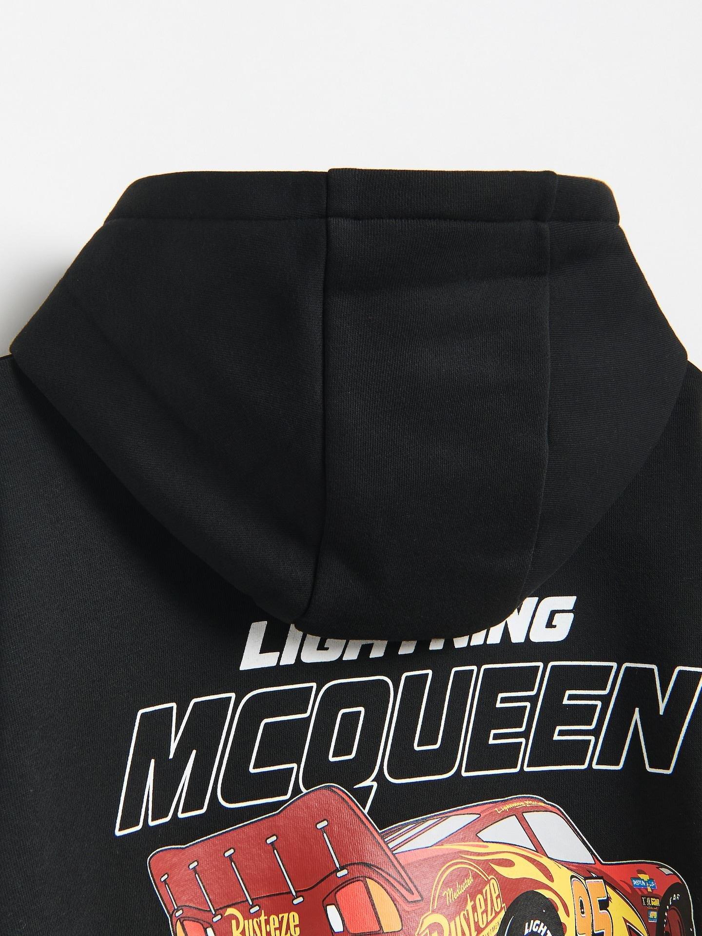Cars sweatshirt, Black, medium