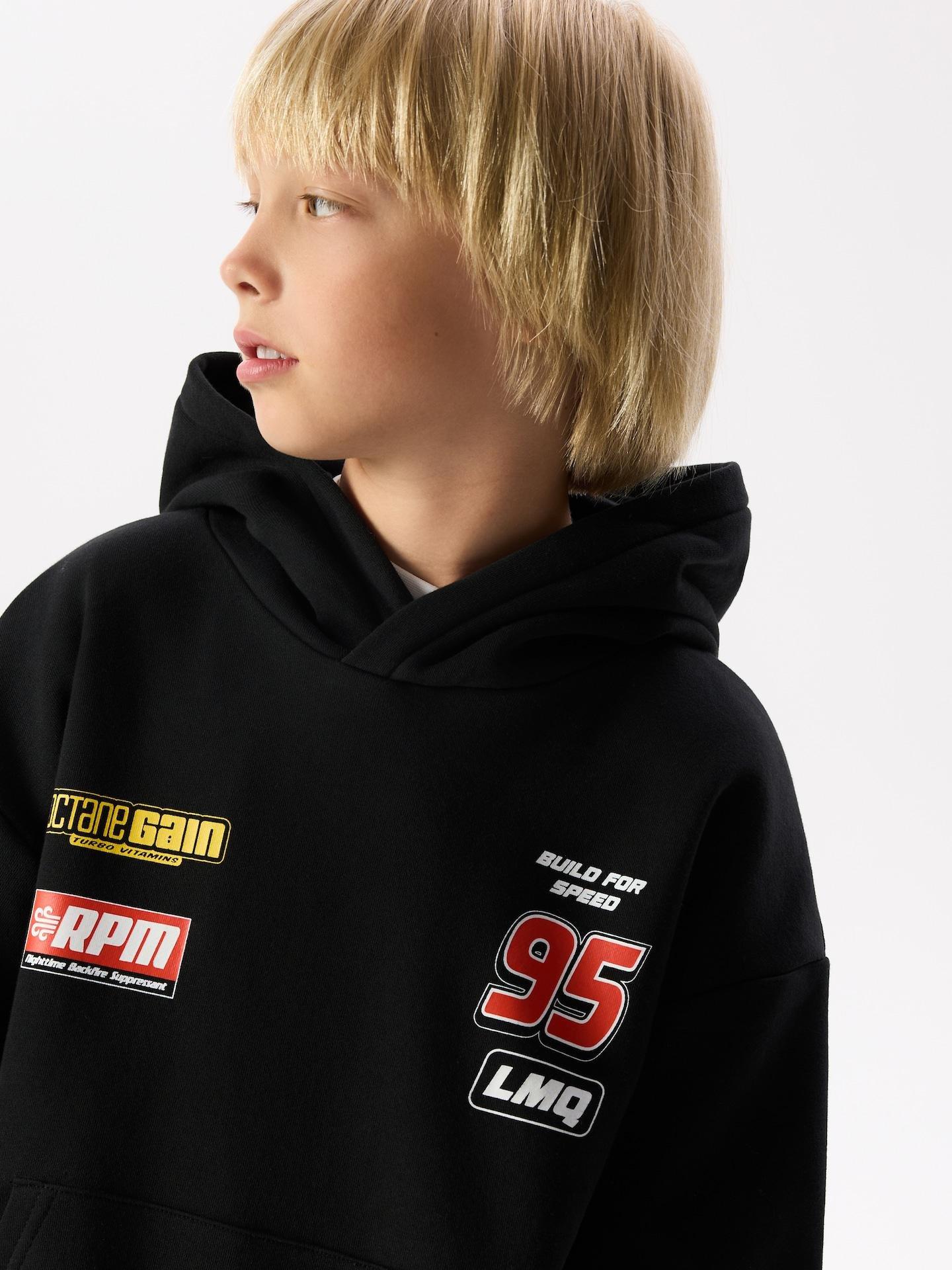 Cars sweatshirt, Black, large image number 4