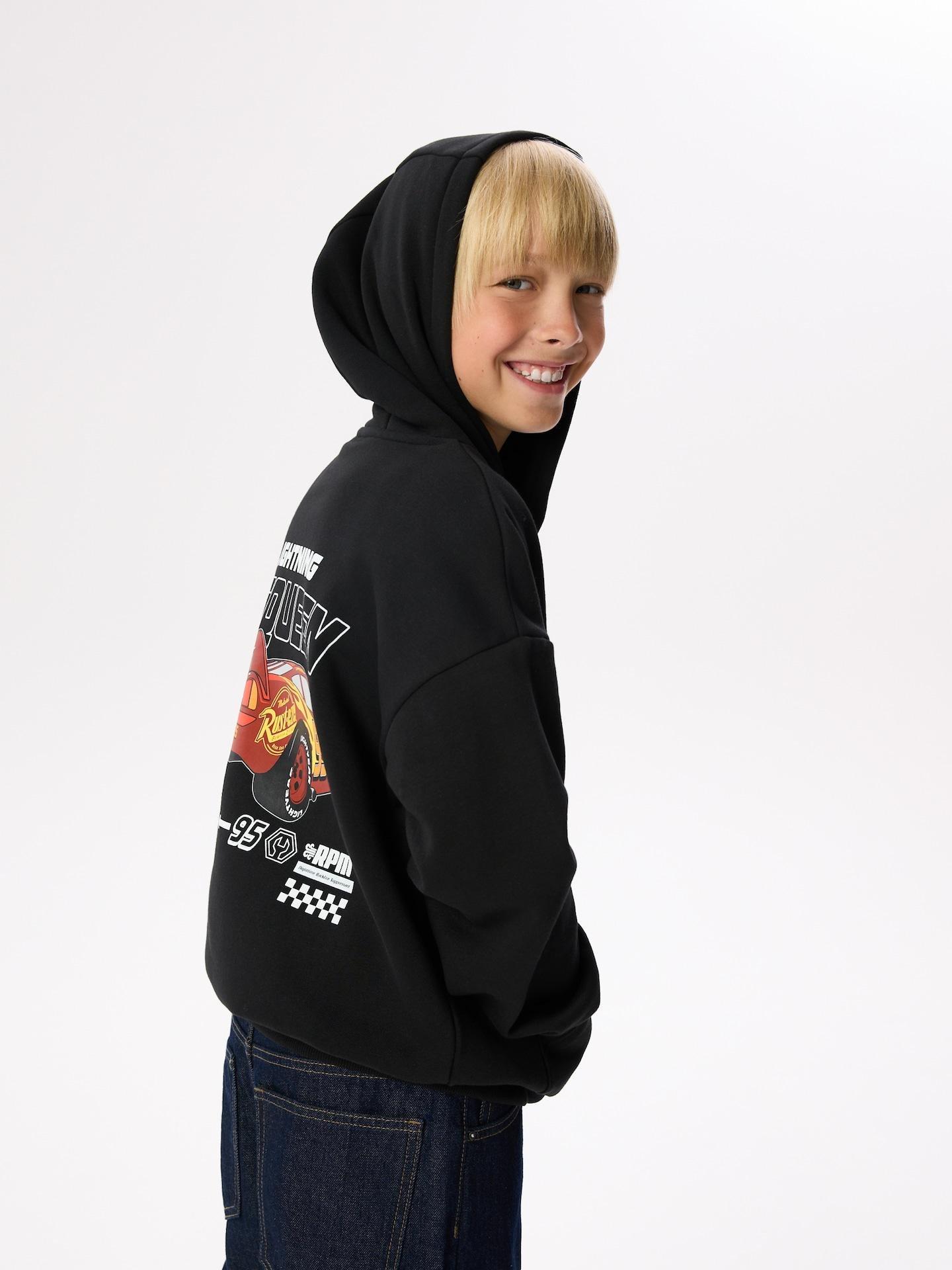Cars sweatshirt, Black, large image number 6