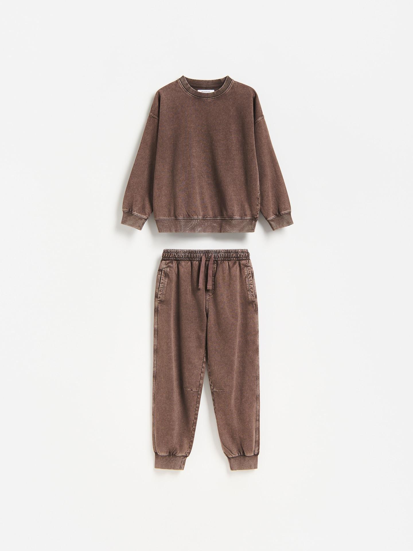 Brown Washed Effect Set, Brown, medium