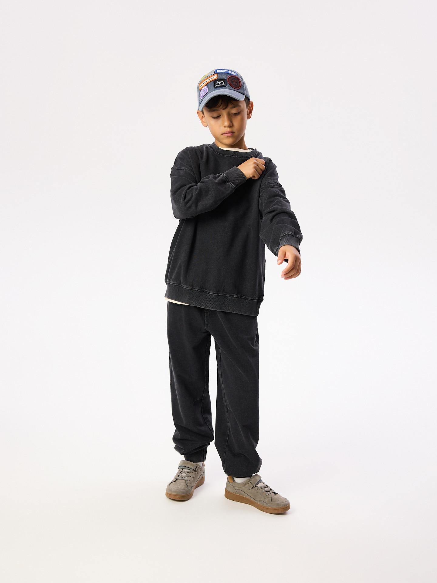 Black Washed Effect Set, Black, medium