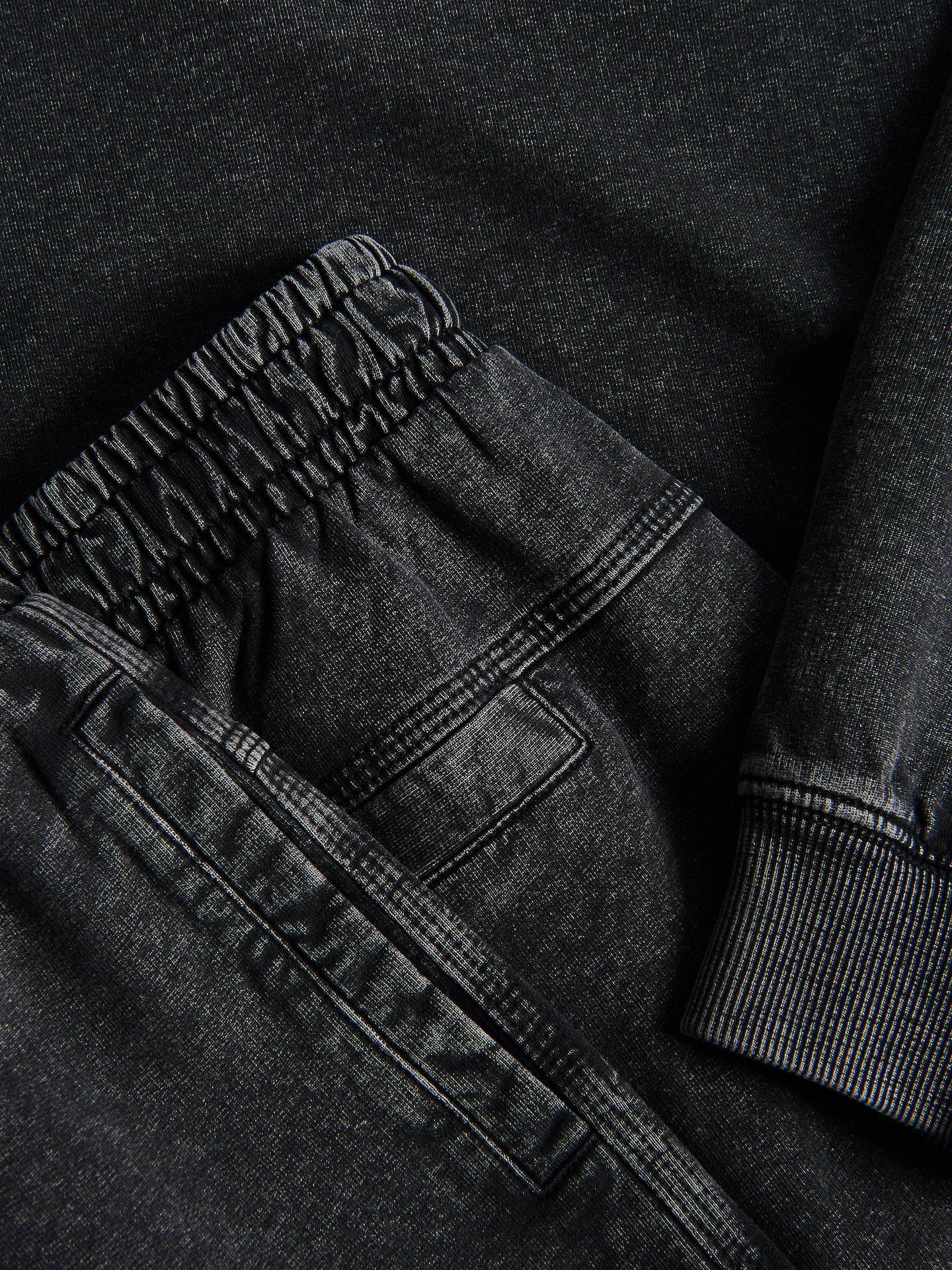 Black Washed Effect Set, Black, medium