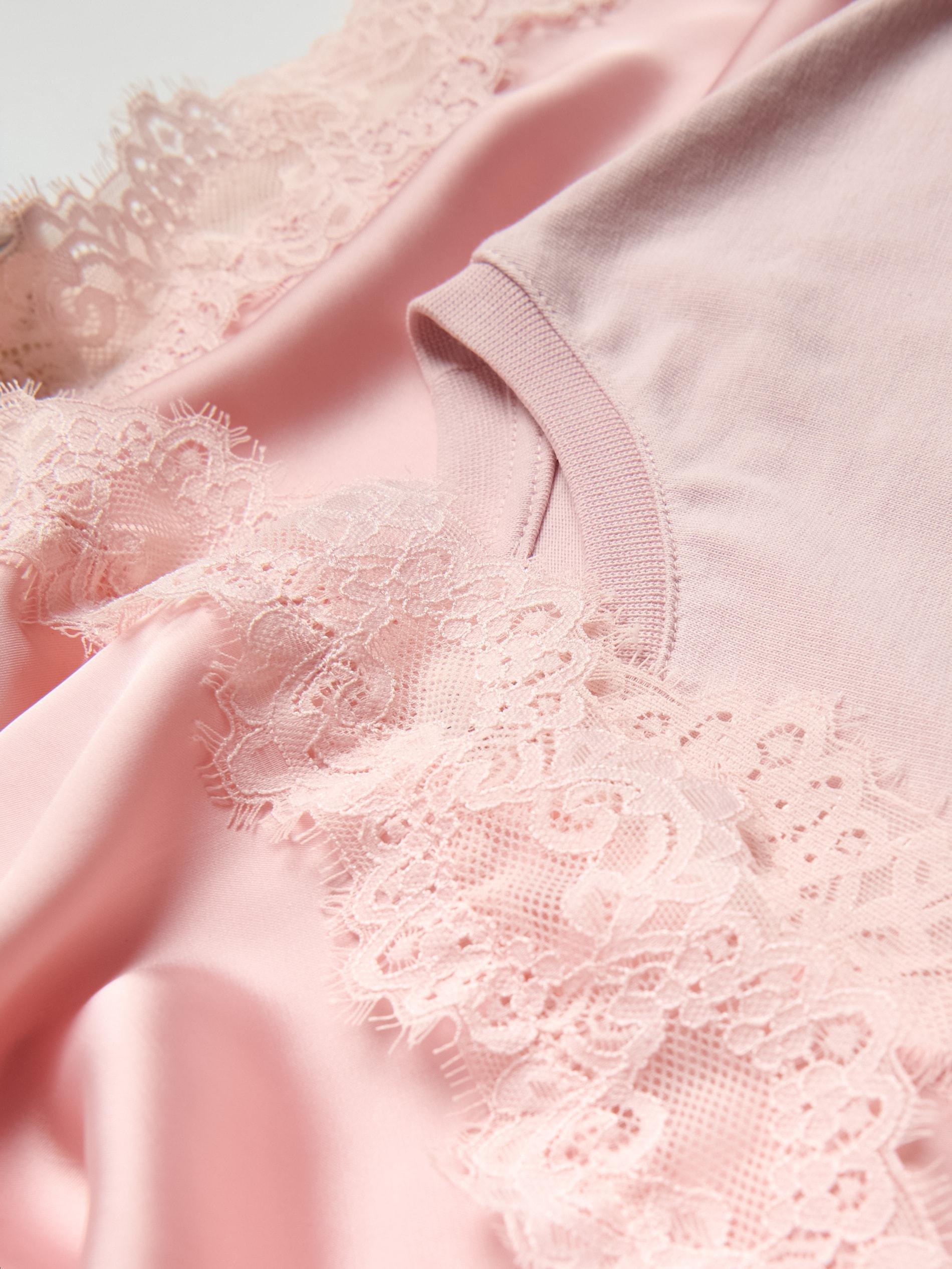 Pink Asymmetrical T-Shirt, Pink, large image number 4