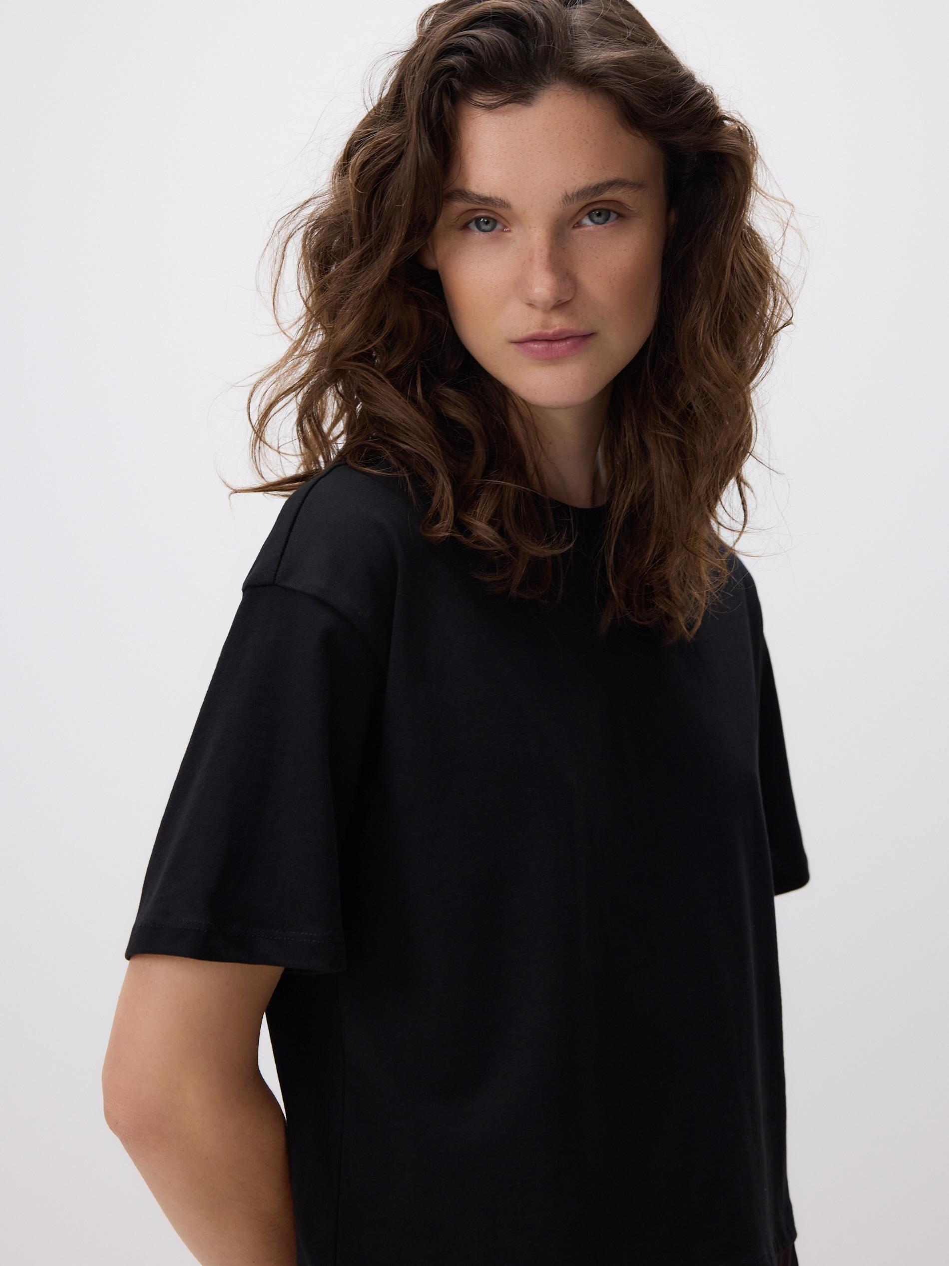 Brown Asymmetrical T-Shirt, Brown, large image number 1