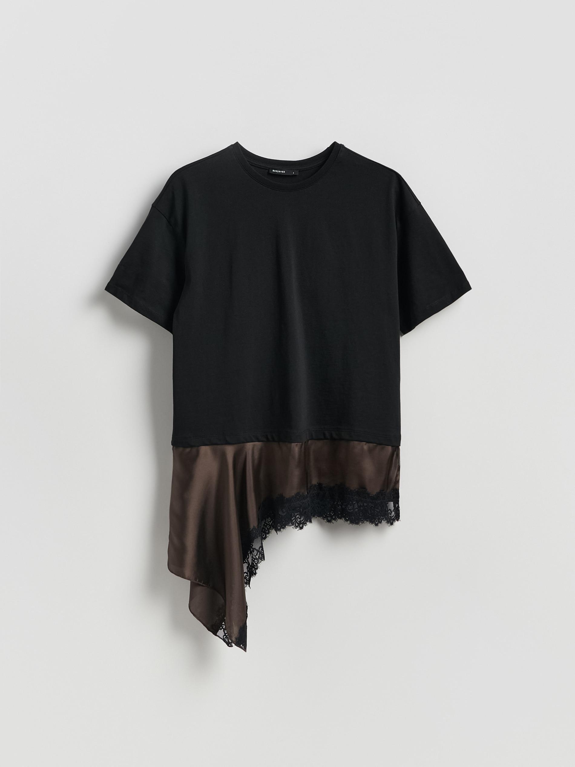 Brown Asymmetrical T-Shirt, Brown, large image number 3