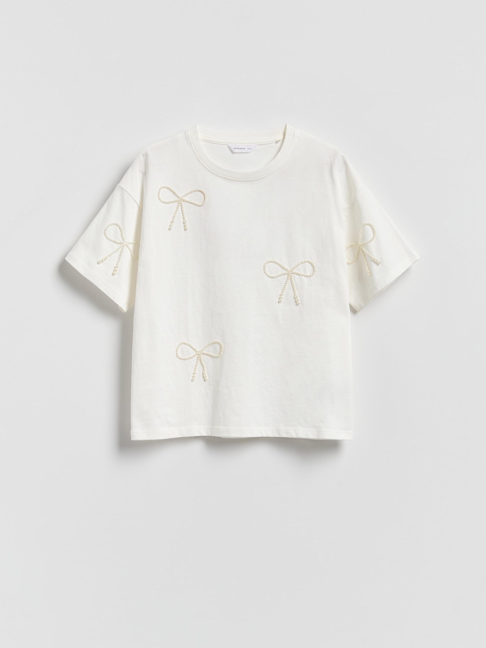 Cream Blouse, Kids Girl, Ivory, medium