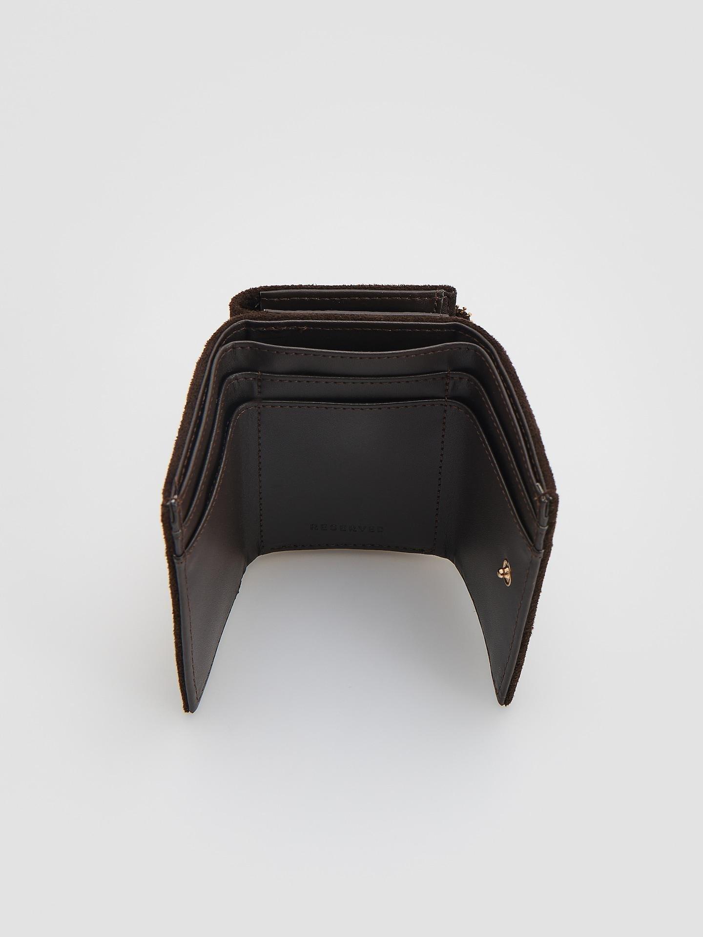 Brown Wallet, Brown, large image number 1