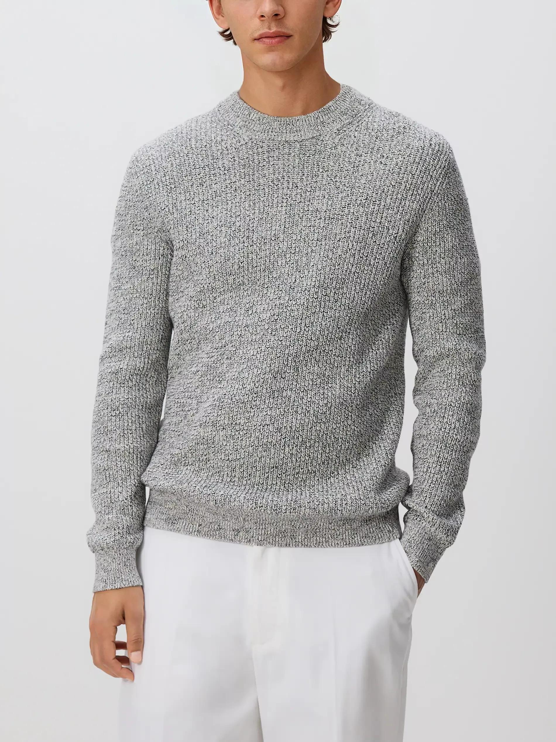 Cream Structural Jumper, Ivory, medium