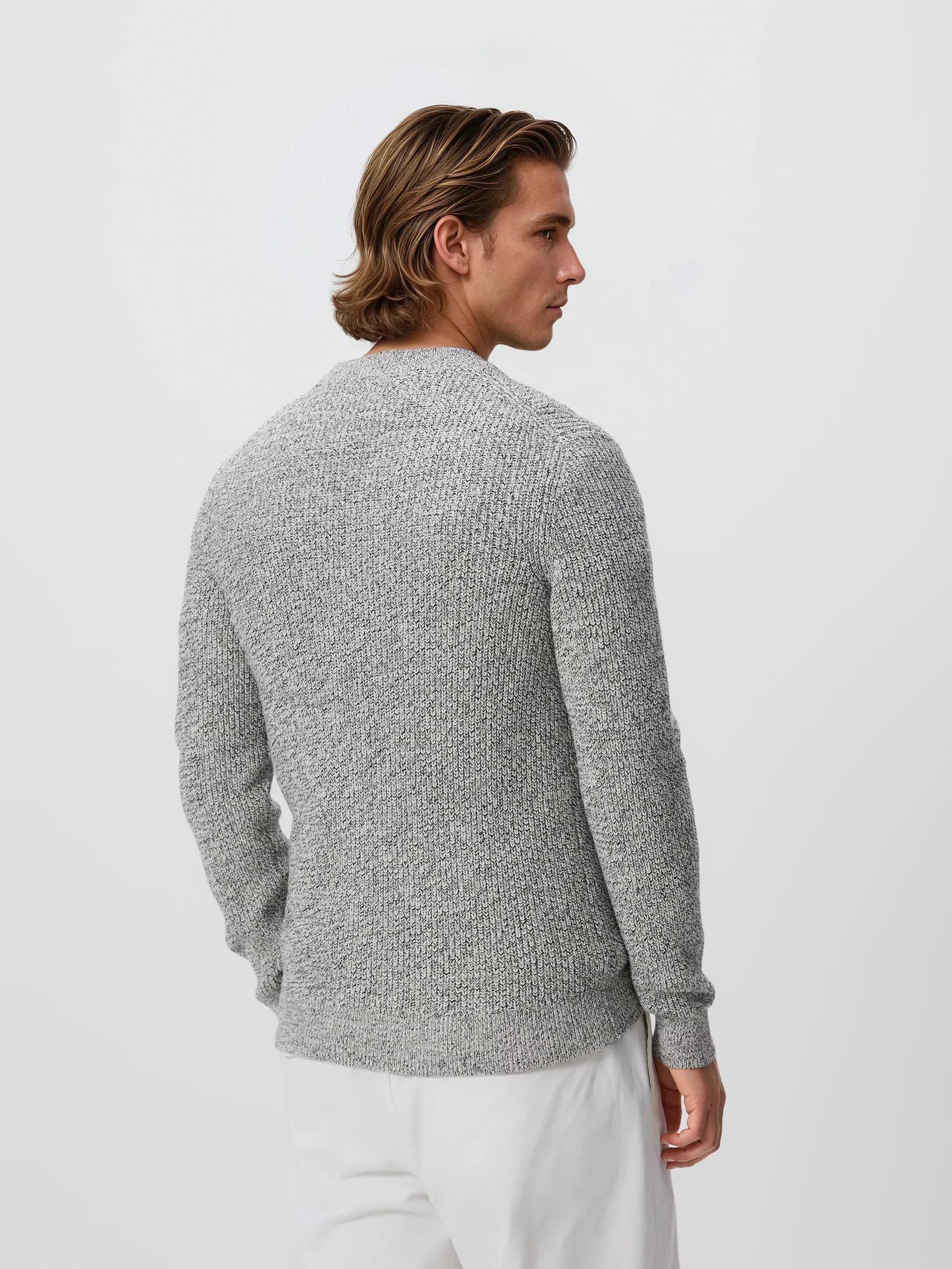 Cream Structural Jumper, Ivory, large image number 3