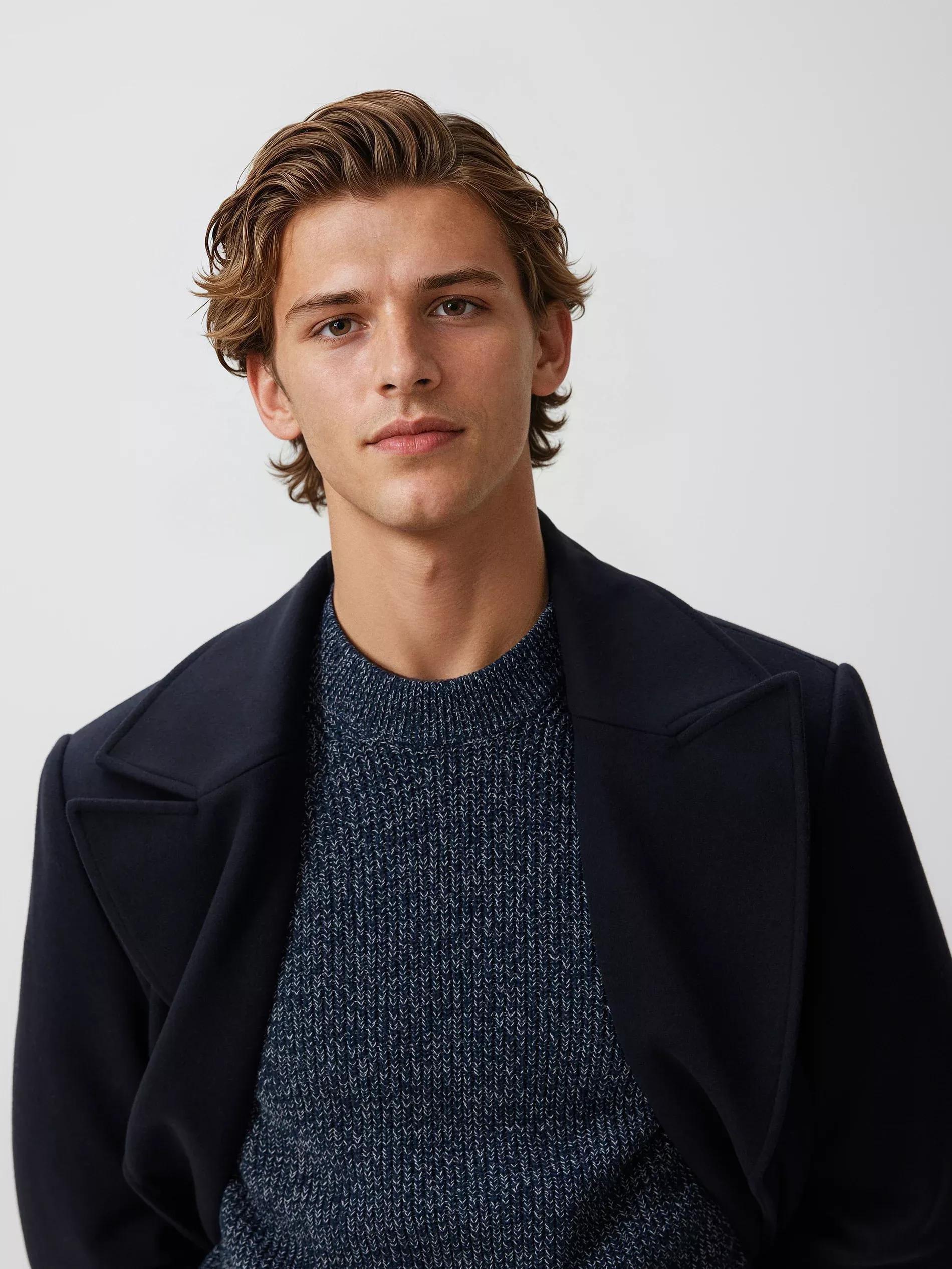 Navy Structural Jumper, Navy, medium