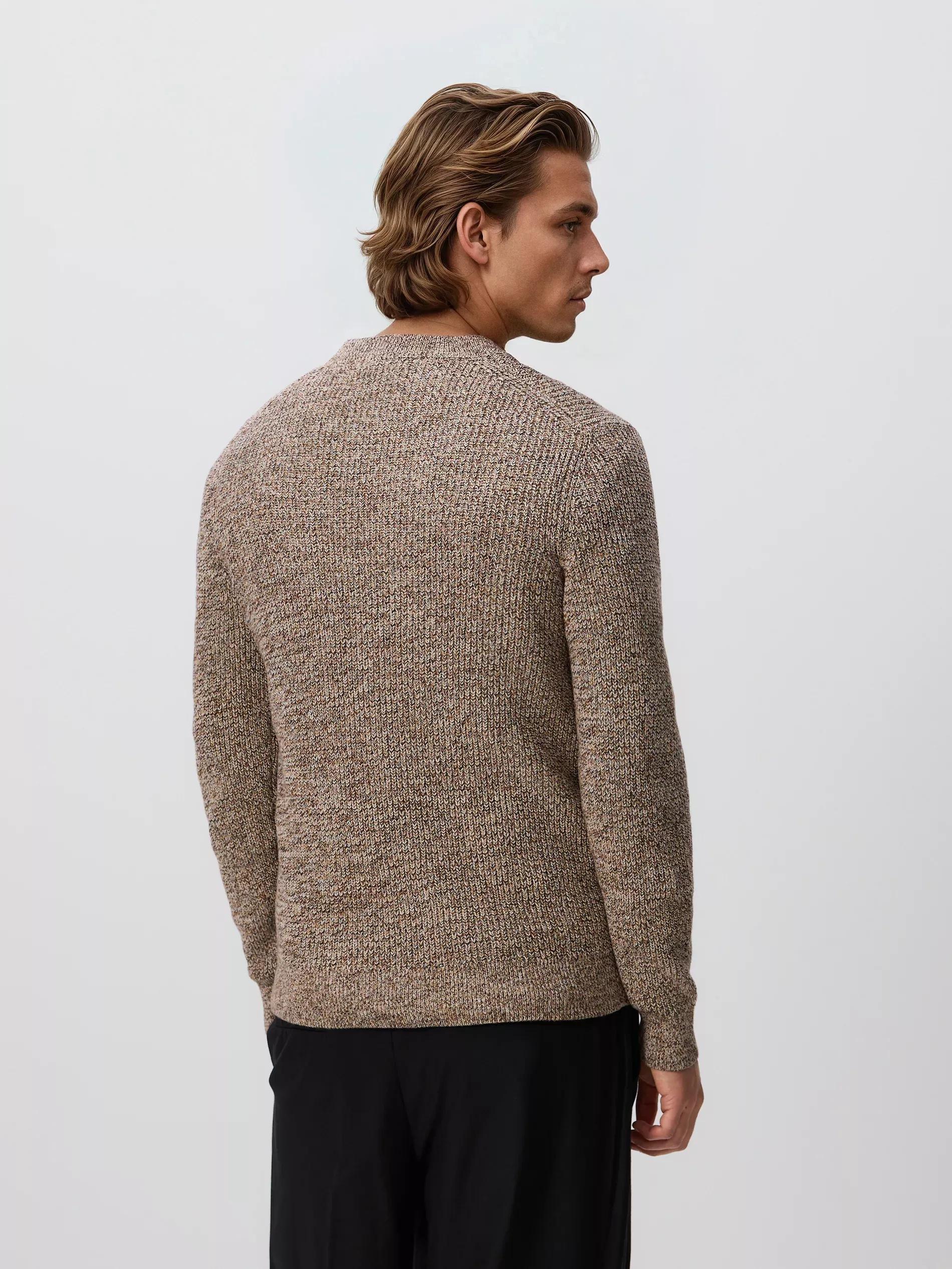 Brown Structural Jumper, Burgundy, large image number 3