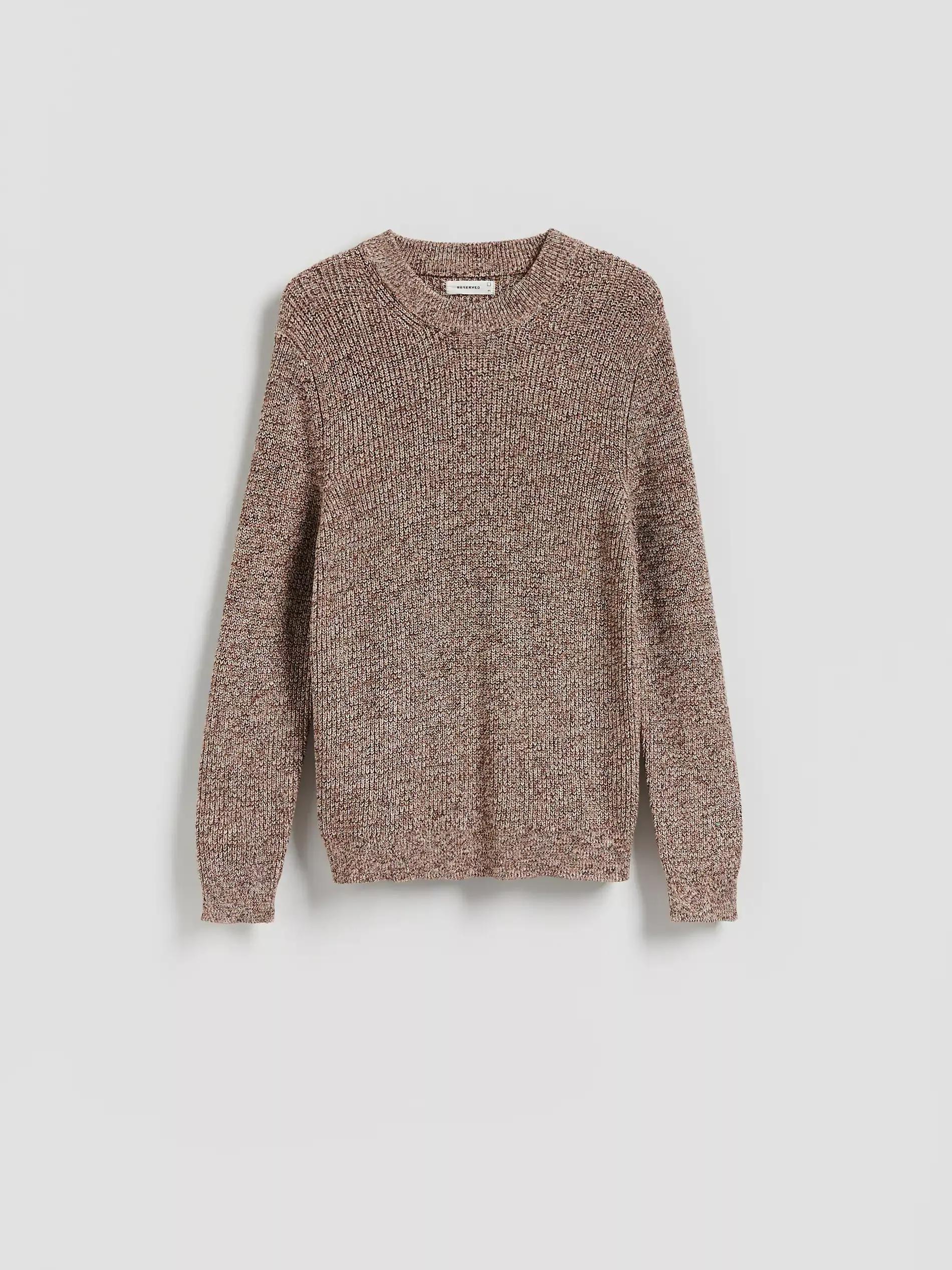 Brown Structural Jumper, Burgundy, large image number 4