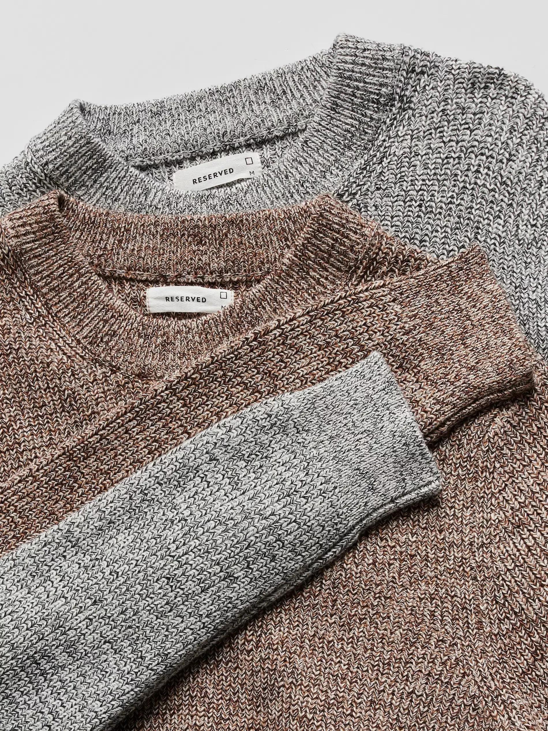 Brown Structural Jumper, Burgundy, large image number 5