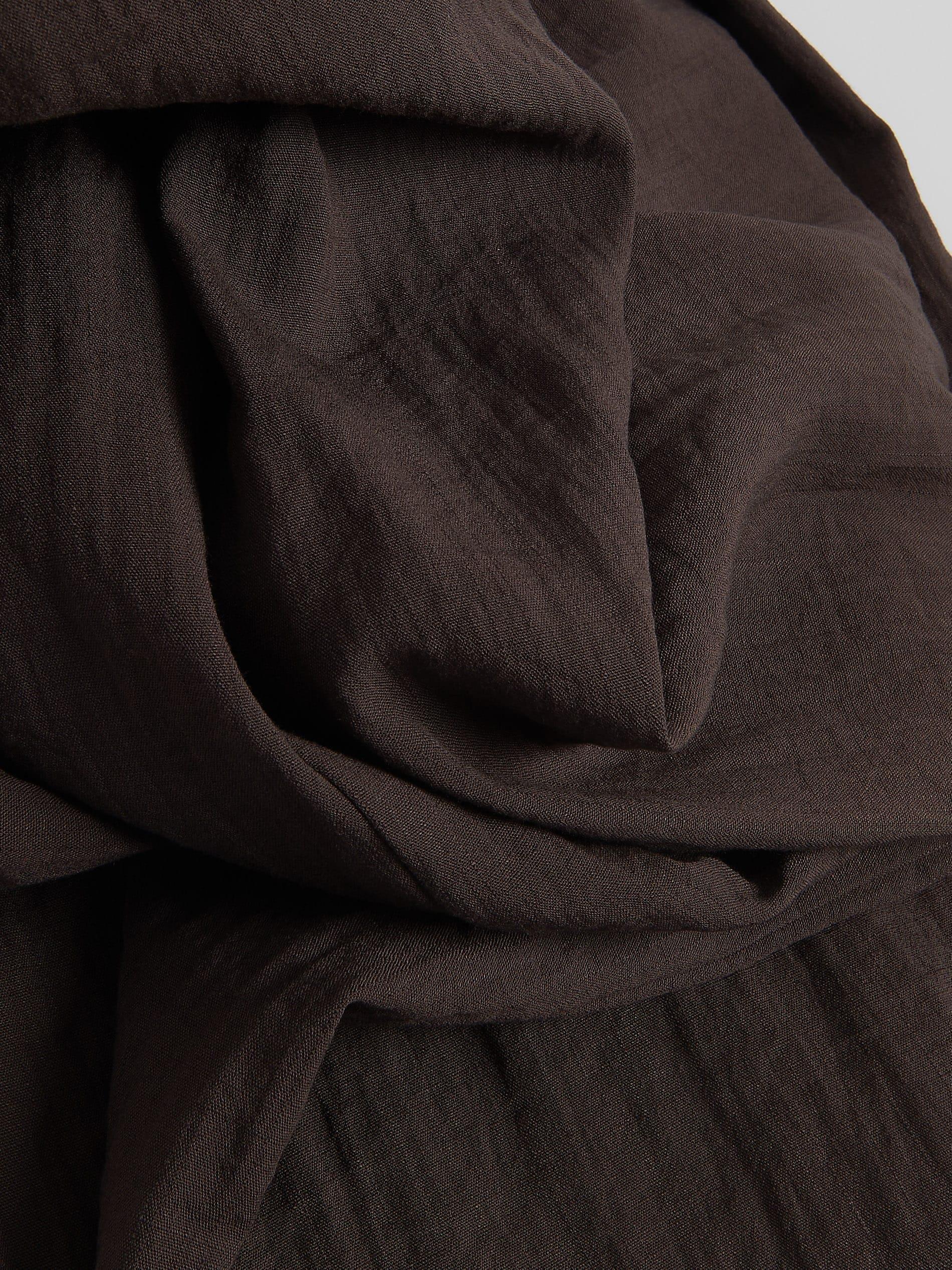 Brown Loose Trousers With Viscose, , large image number 1