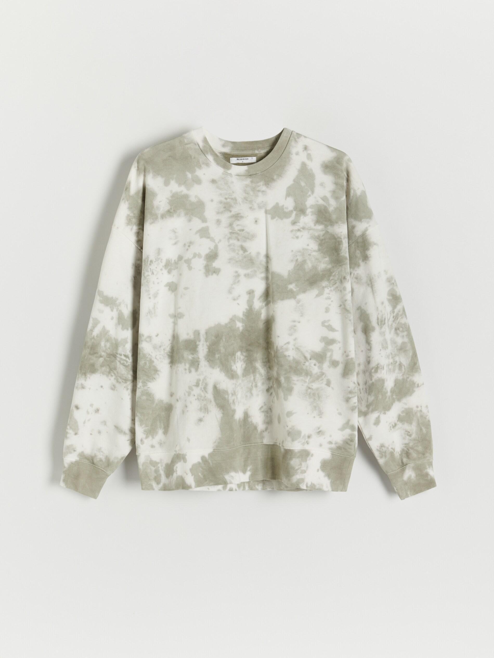 Grey Tie Dye Sweatshirt, , large image number 0