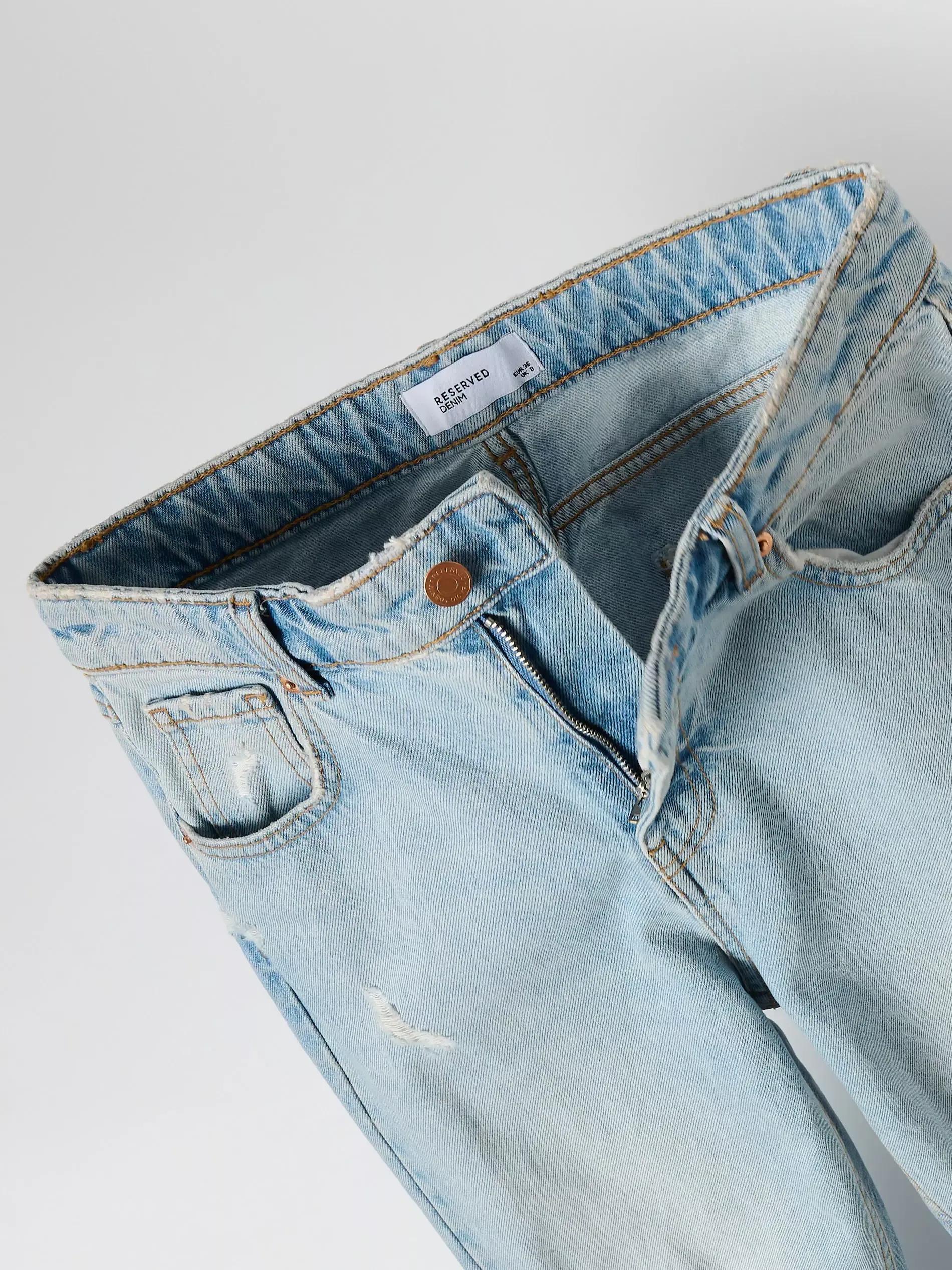Blue Boyfriend Jeans, , large image number 5