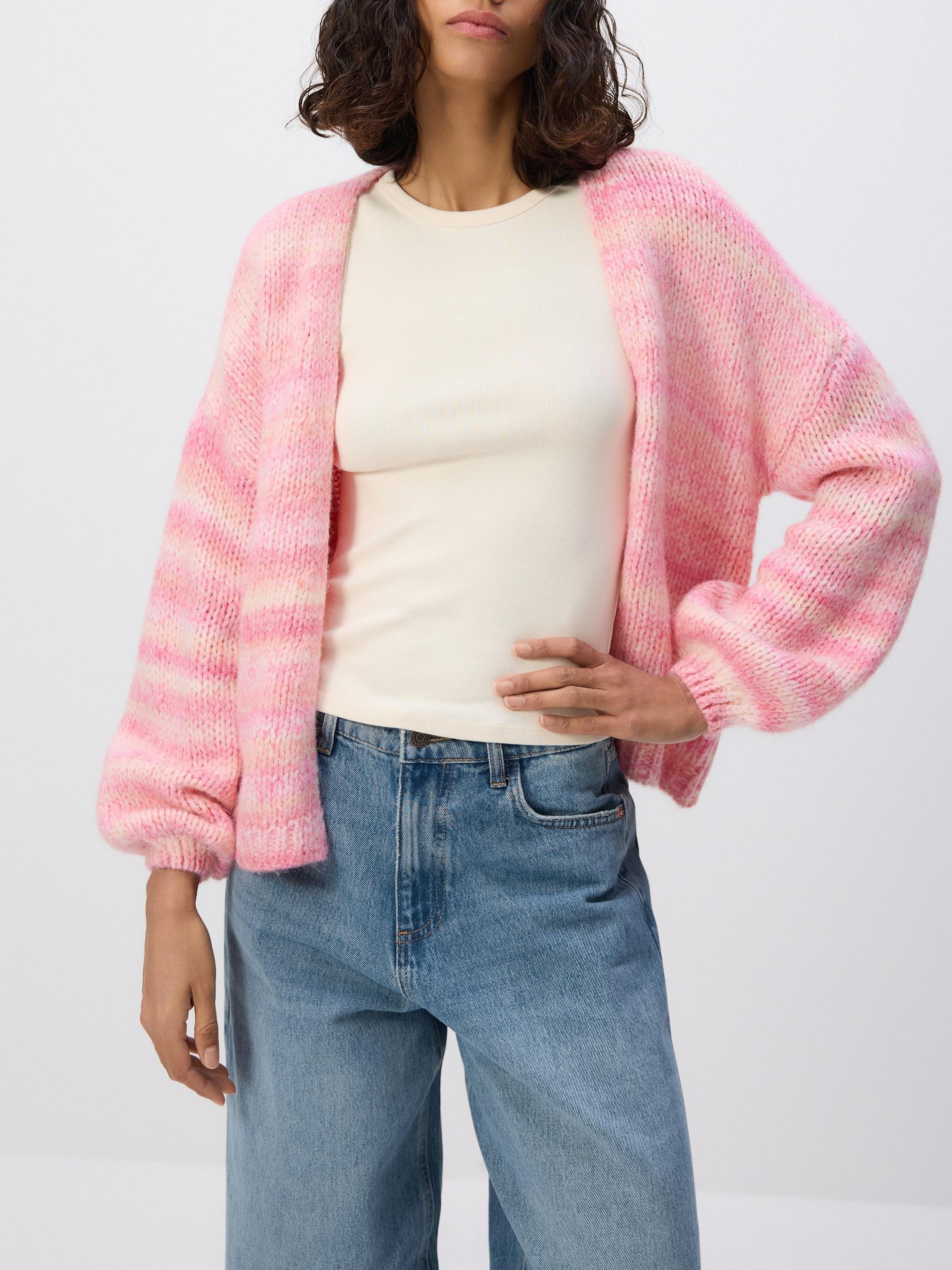 Multicolour Patterned Cardigan, Multicolor, medium