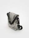 Reserved - light grey Backpack with buckles
