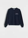 Reserved - Navy Round Neck Jogging Top