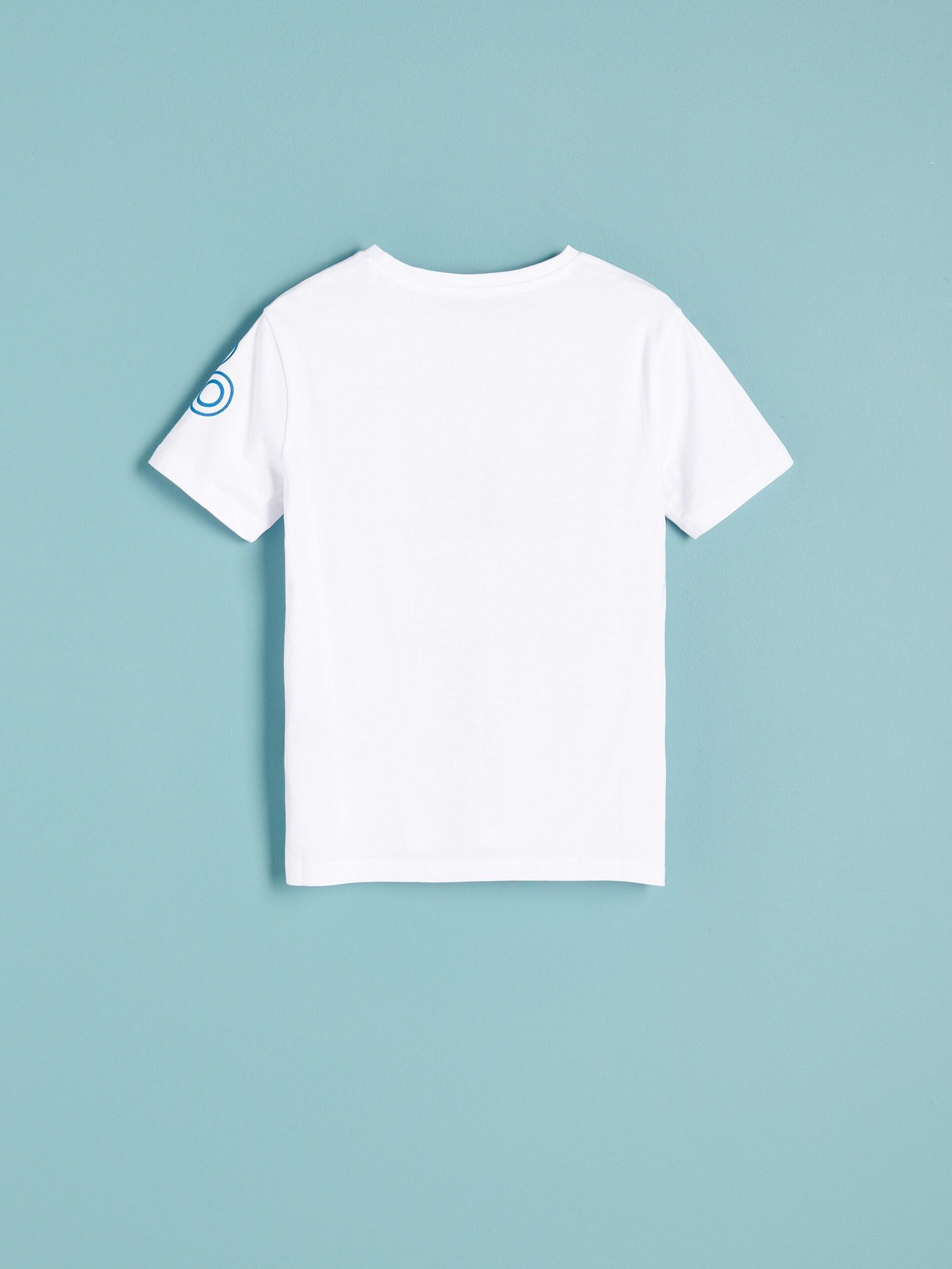 White Playstation Cotton T-Shirt, Kids Boys, , large image number 5