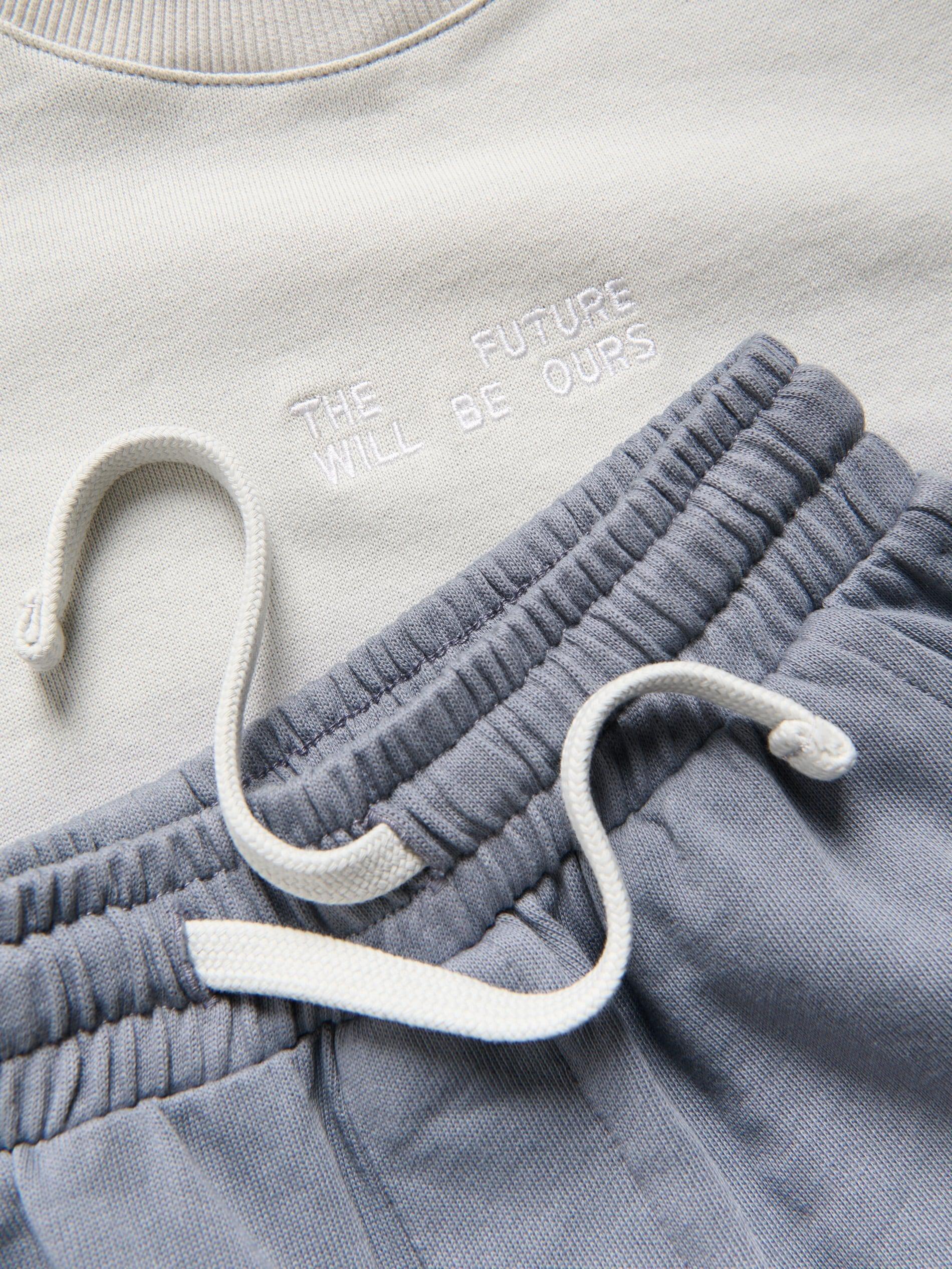 Grey Cotton Rich Set, Light grey, large image number 1