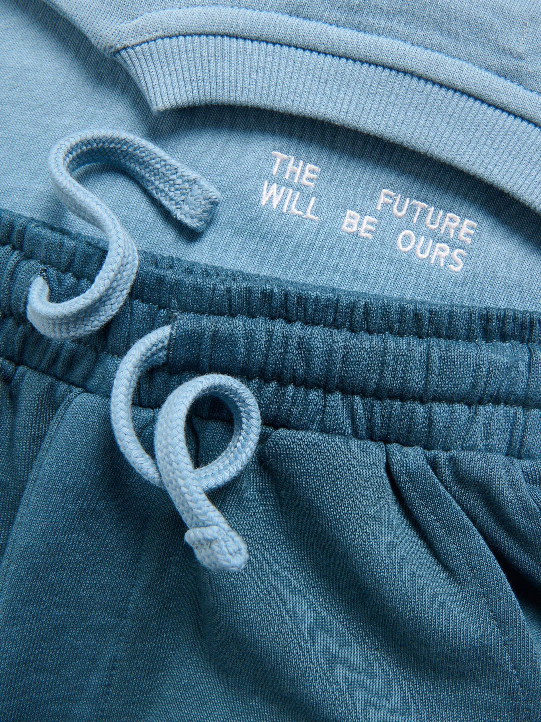 Blue Cotton Rich Set, Blue, large image number 1