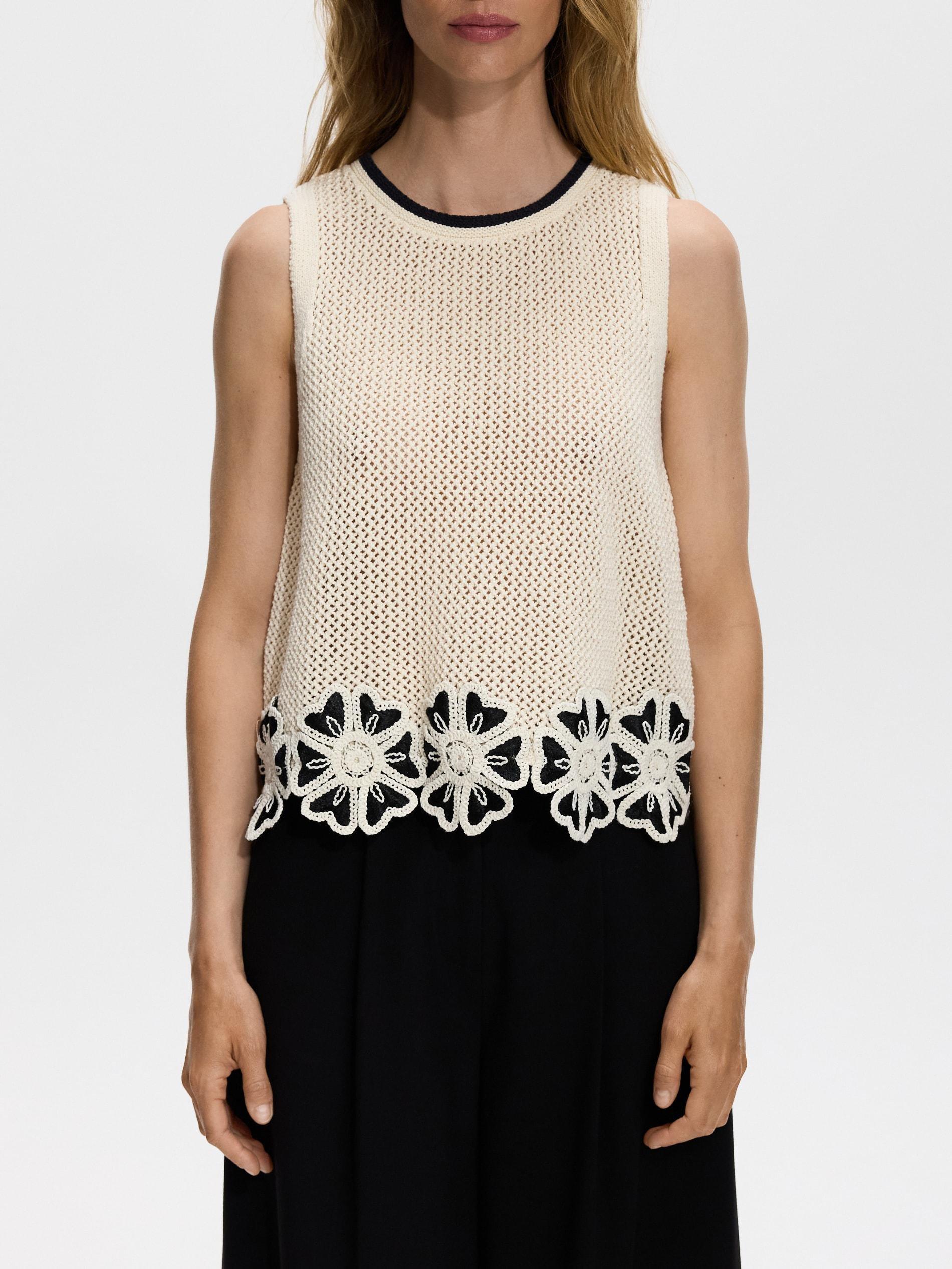 Multicolour Top With Floral Applique, Multicolor, large image number 2