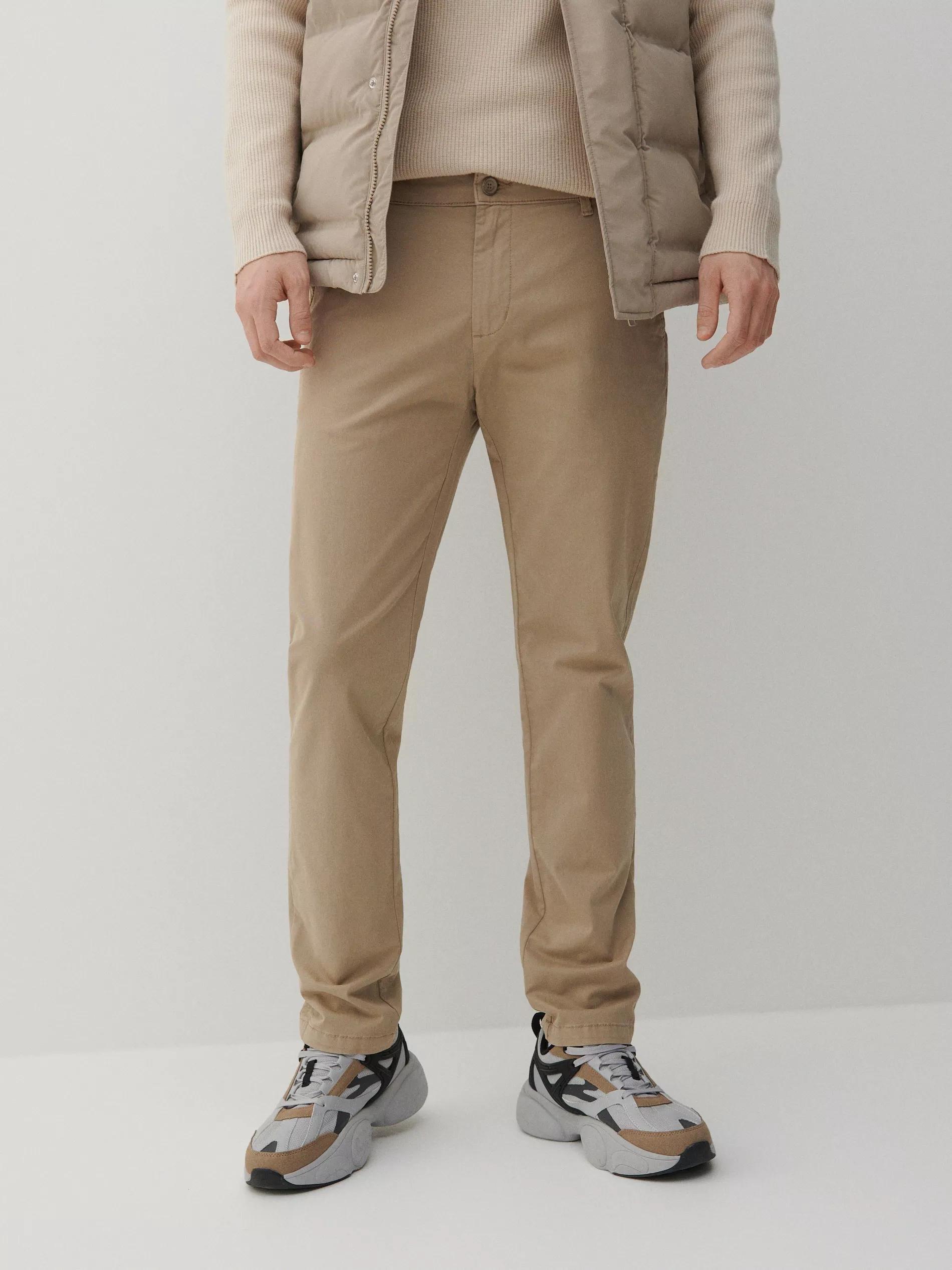 Reserved - Beige Chino Trousers