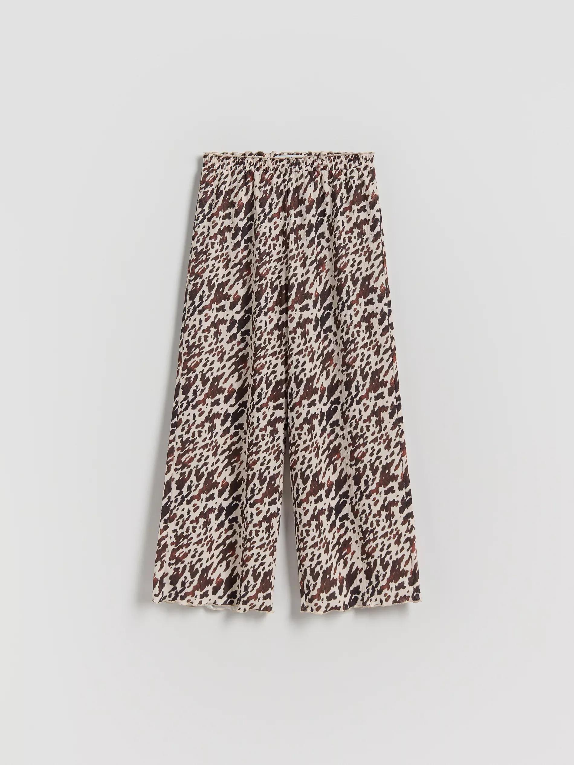 Multicolour Patterned Trousers, Multicolor, medium