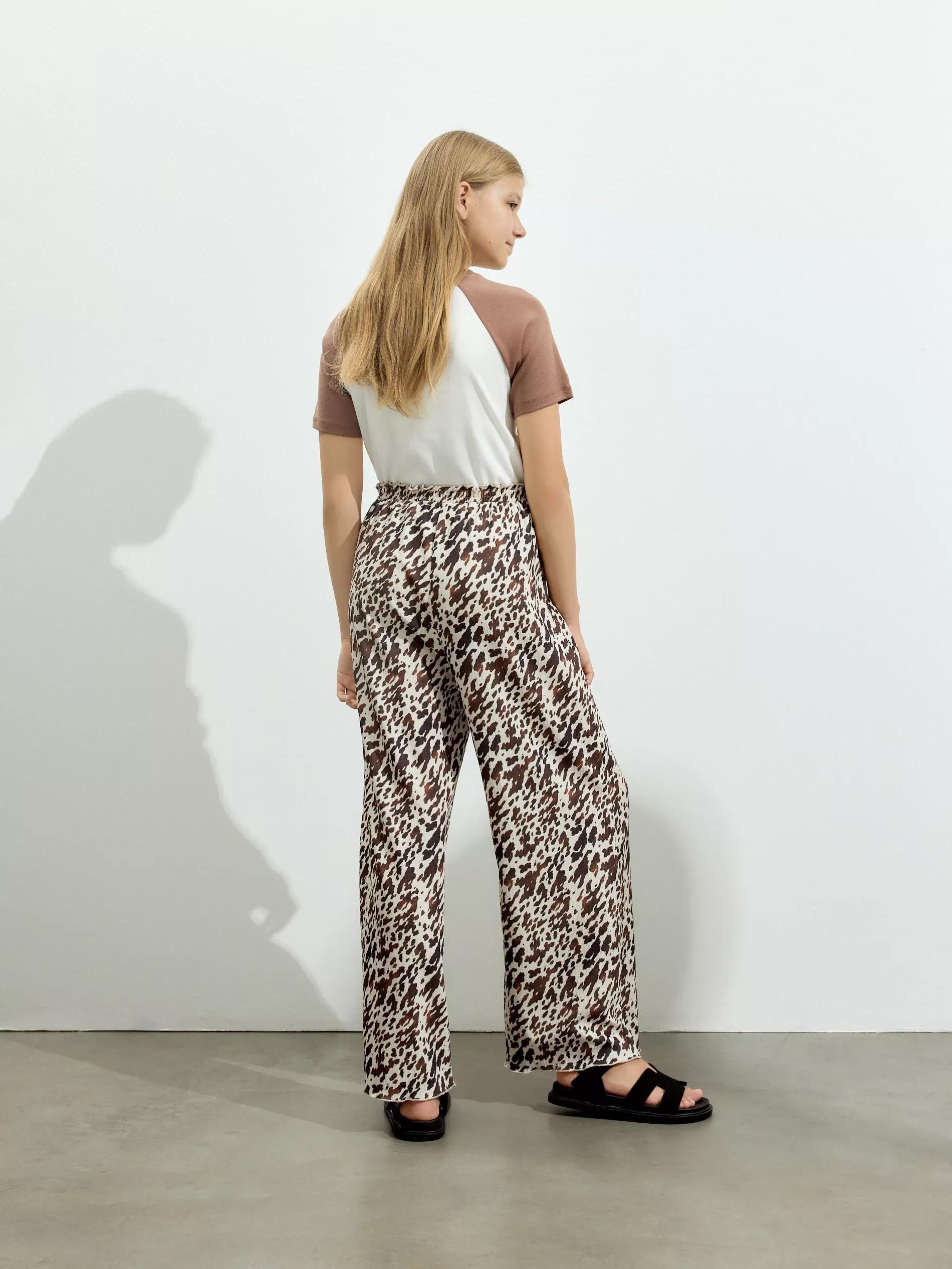 Multicolour Patterned Trousers, Multicolor, medium