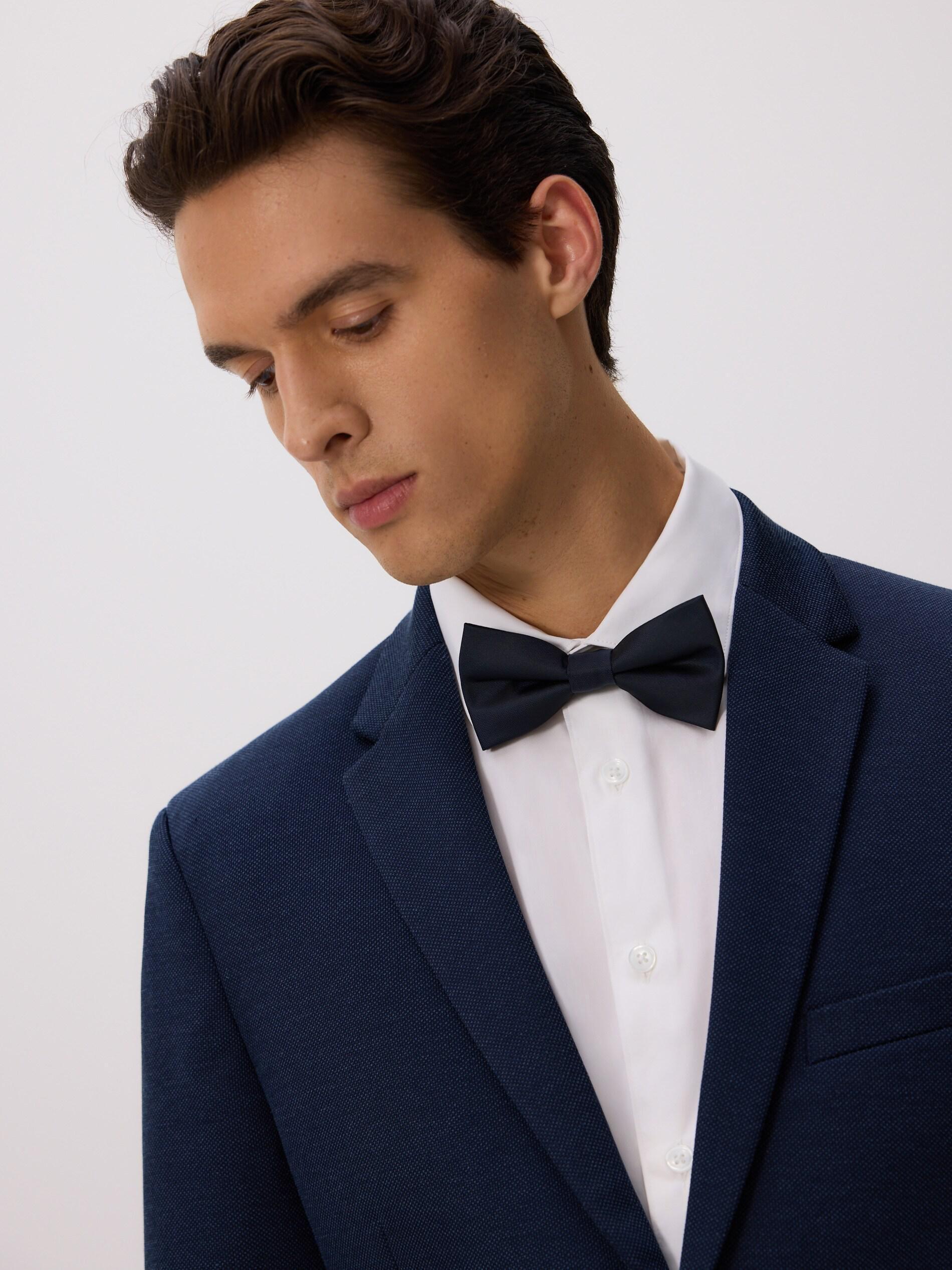 Navy Classic Bow Tie, Navy, large image number 0