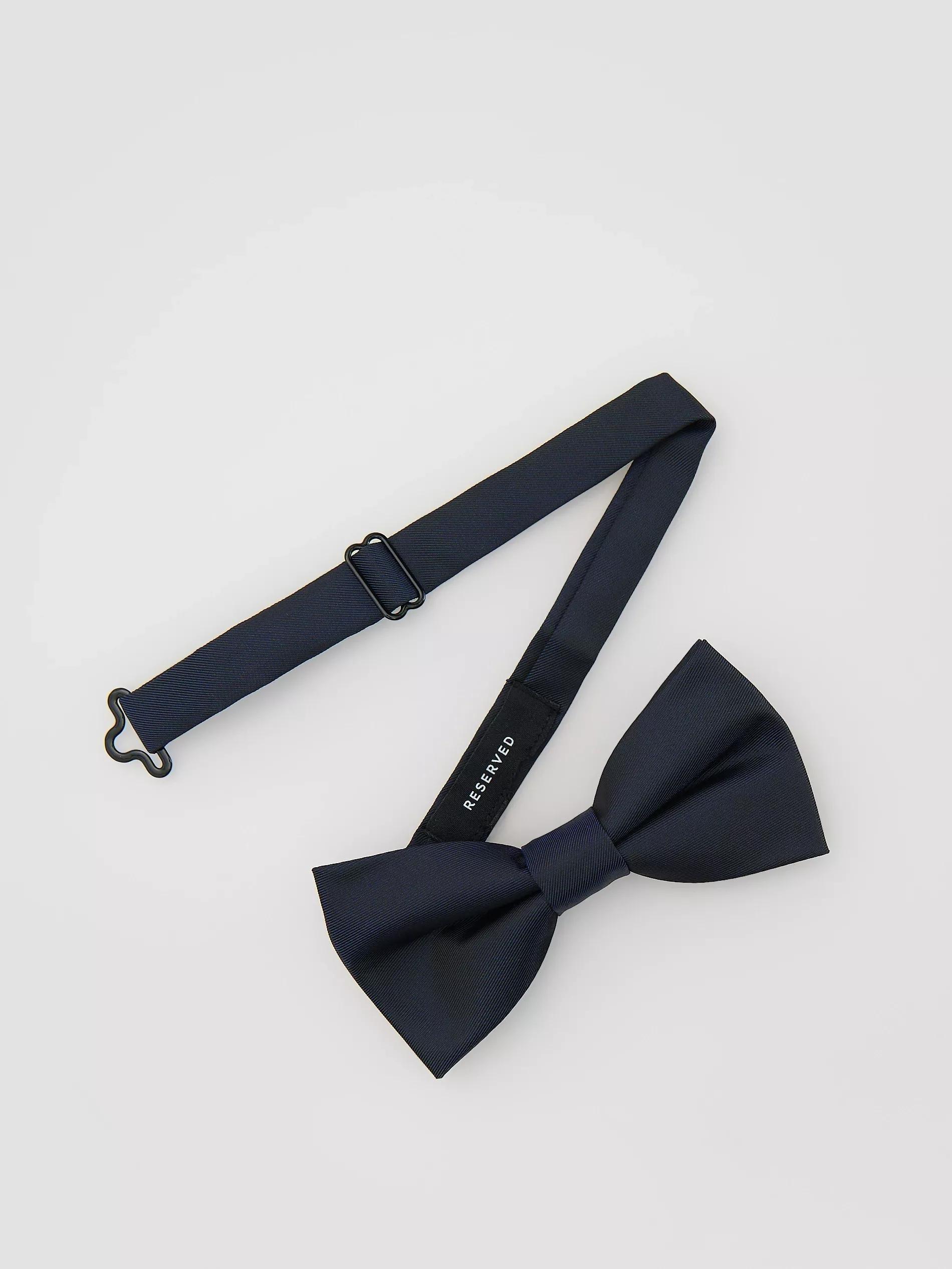 Navy Classic Bow Tie, Navy, large image number 1