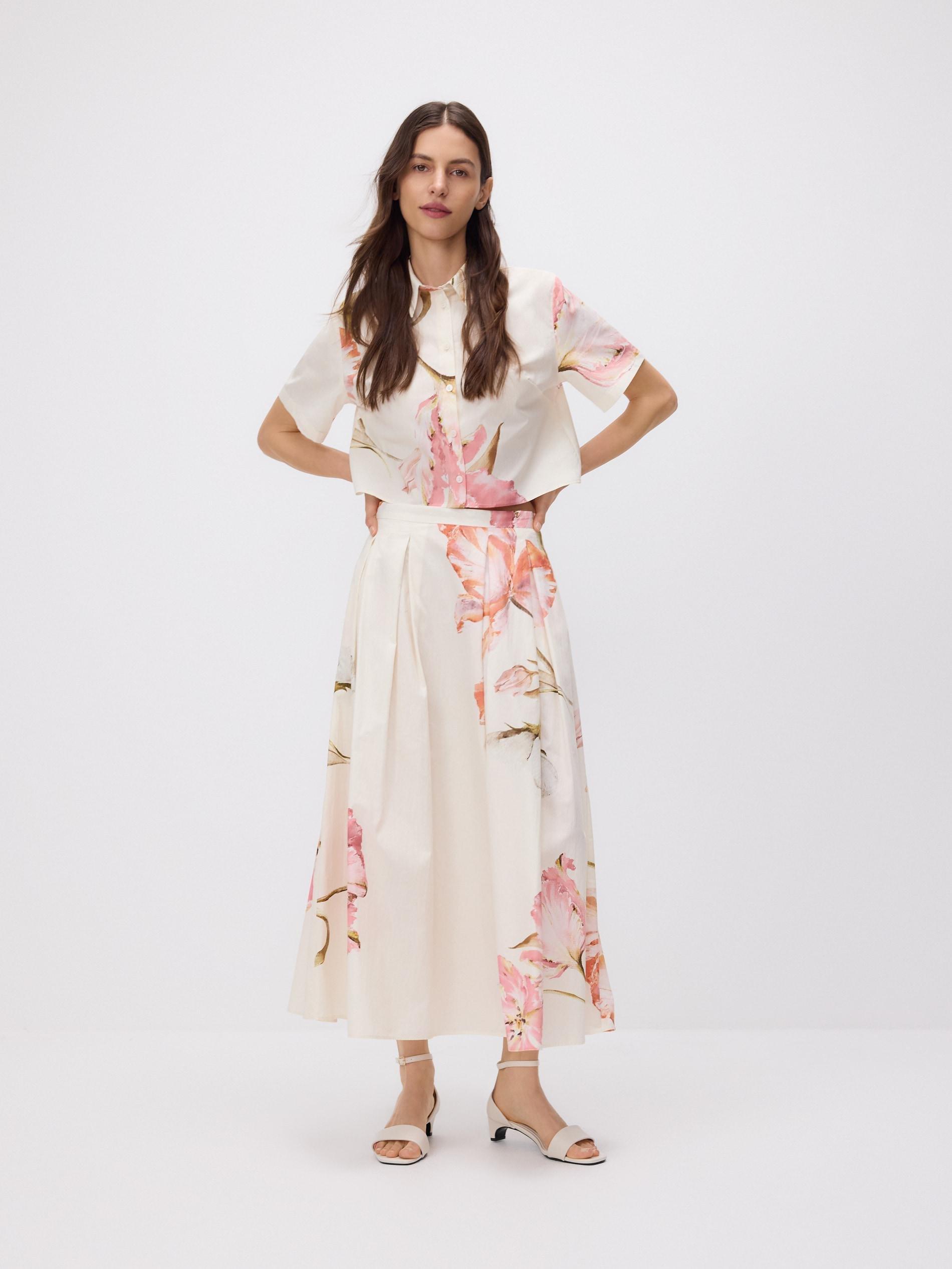Multicolour Floral Shirt, Multicolor, large image number 3
