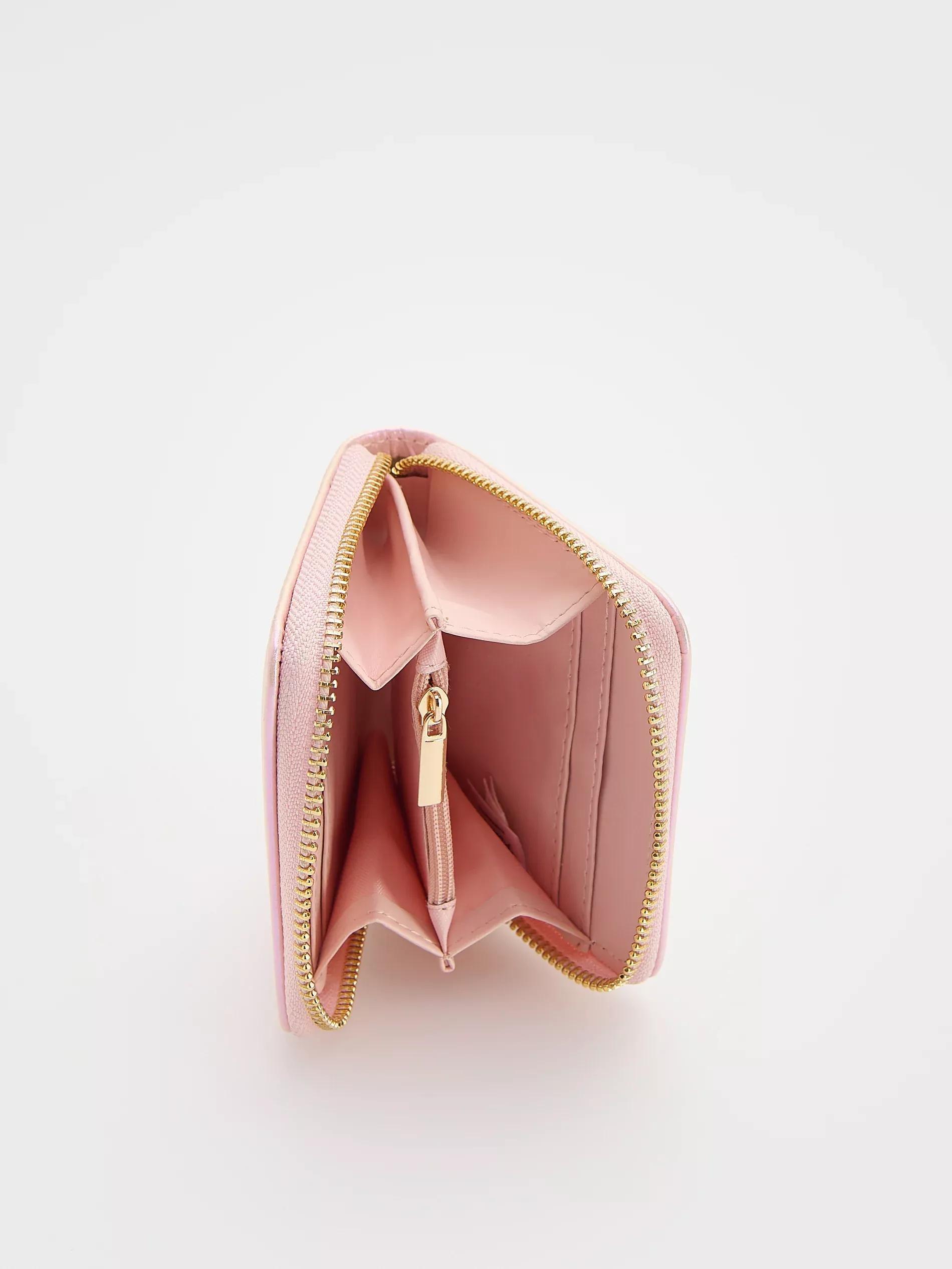 Pink Wallet, Kids Unisex, Pink, large image number 1