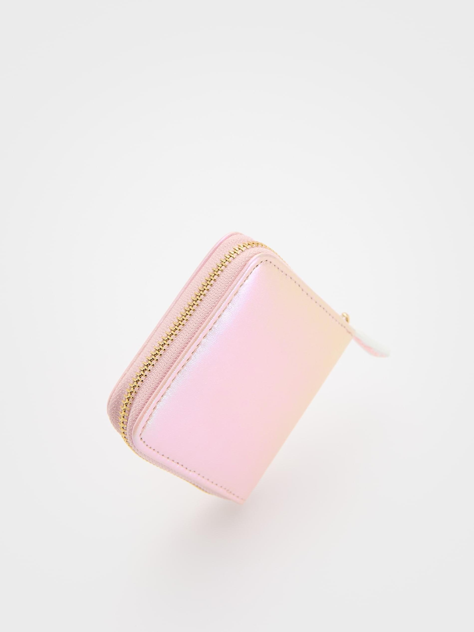Pink Wallet, Kids Unisex, Pink, large image number 2