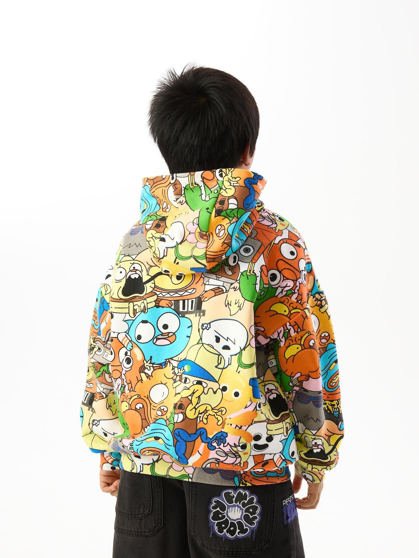 White The Amazing World Of Gumball Sweatshirt, White, large image number 6
