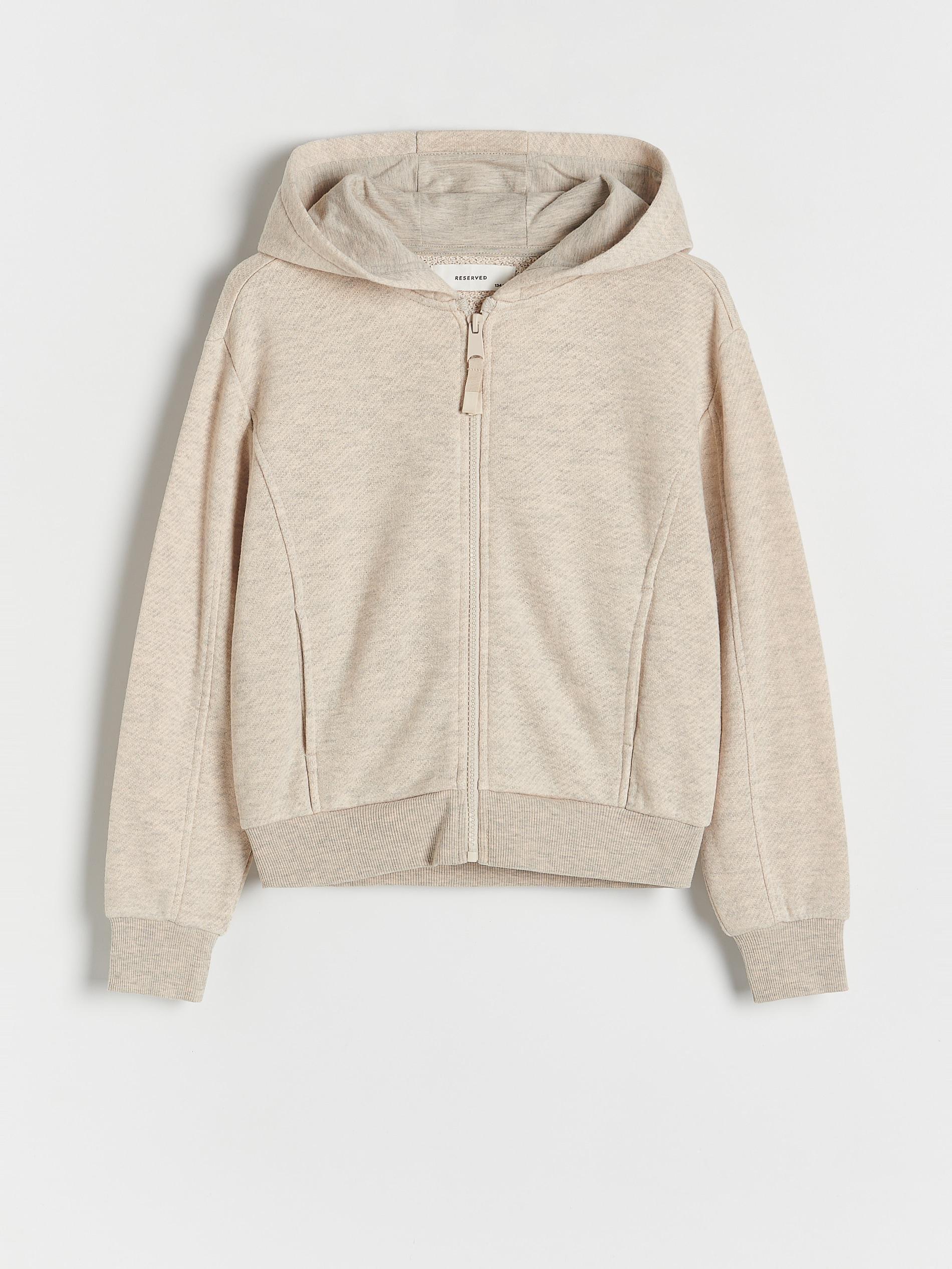 Beige Hoodie, Beige, large image number 3