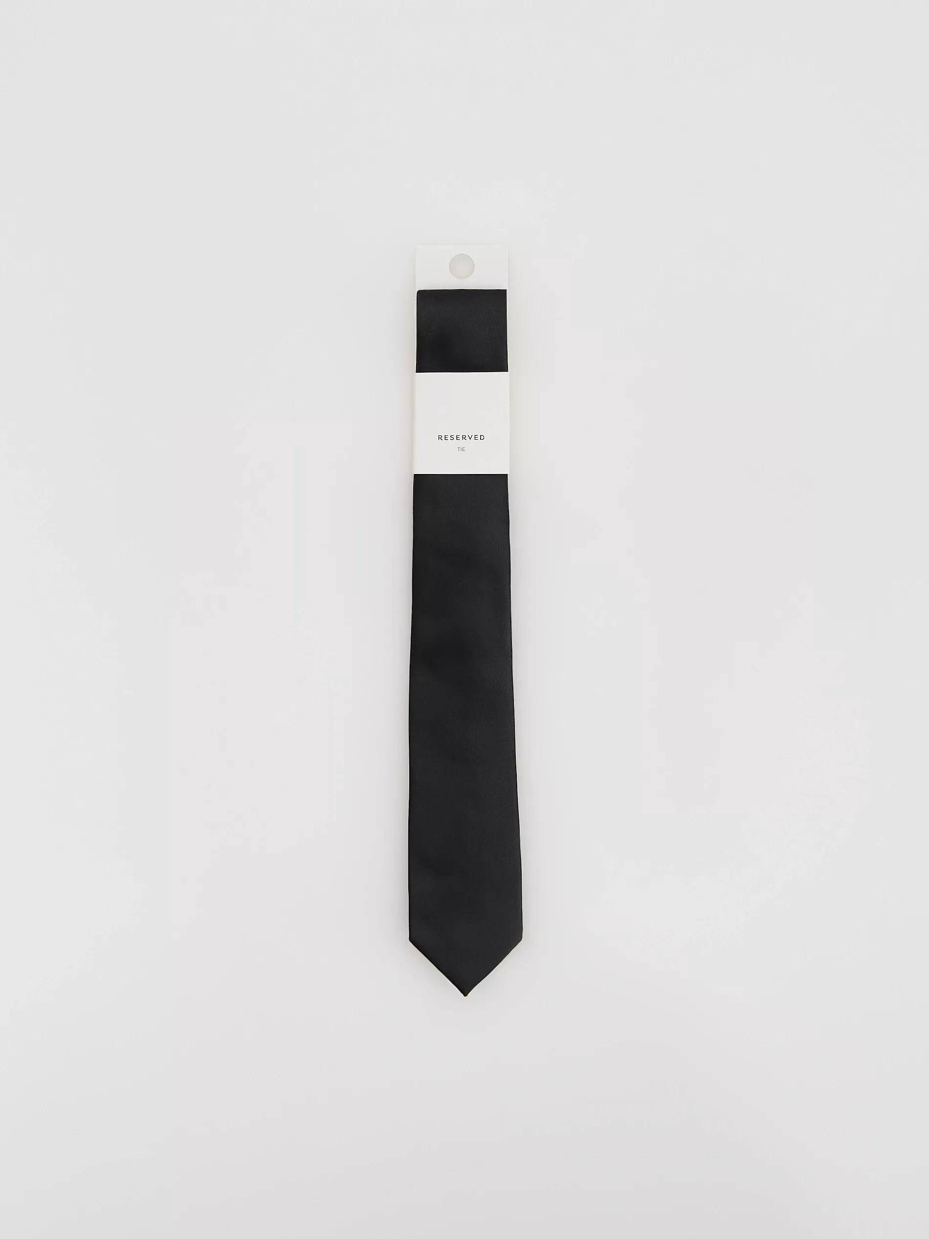 Slim tie, Black, large image number 1